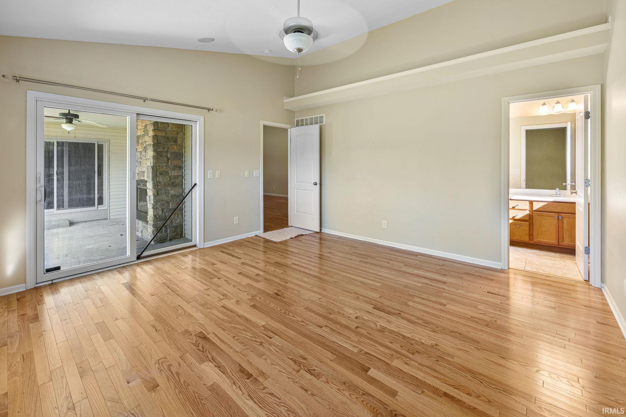 Cathedral Ceiling Space and Access to the Covered Back Porch