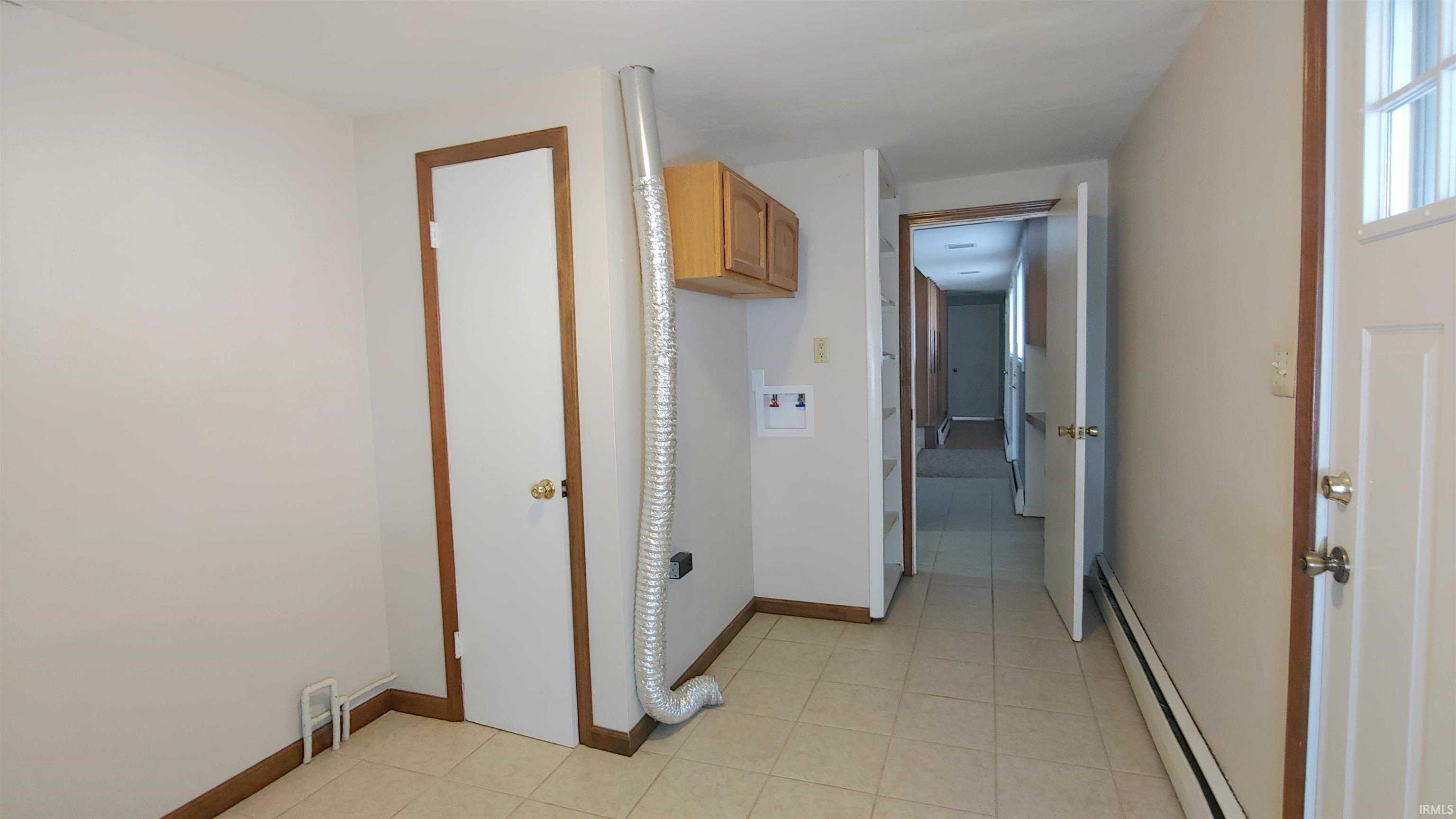 Laundry with washer & dryer hookup