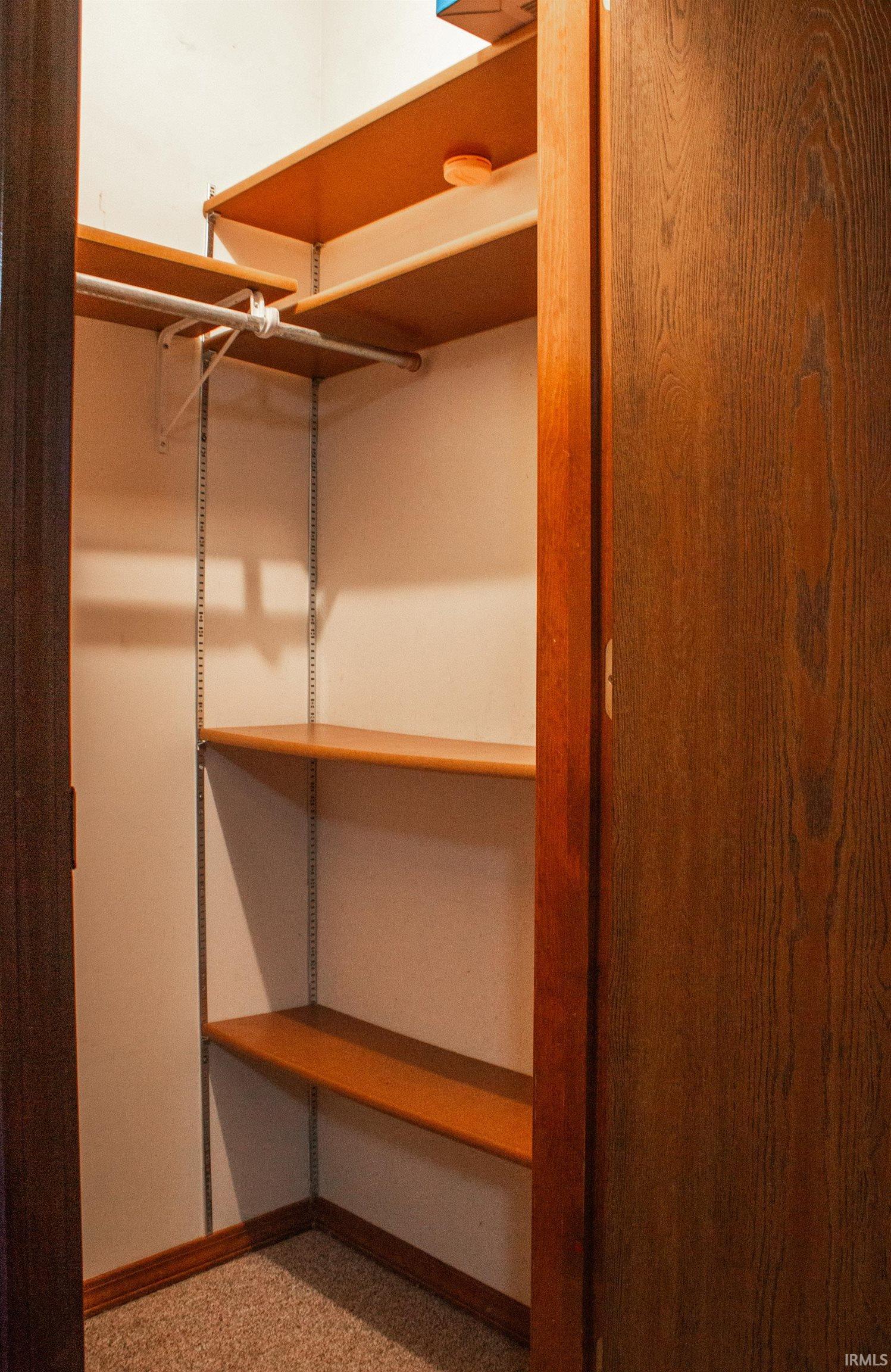 View of spacious closet