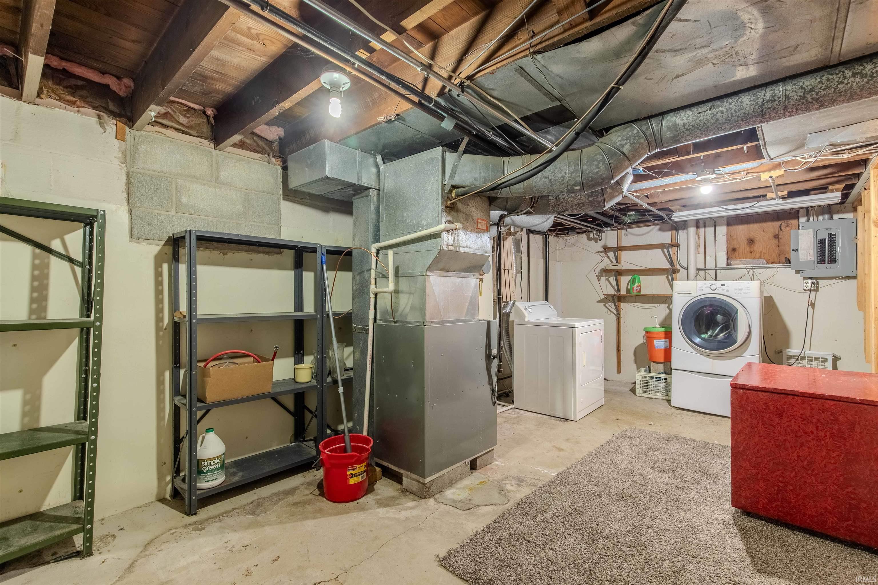 in Basement with so much additional storage.