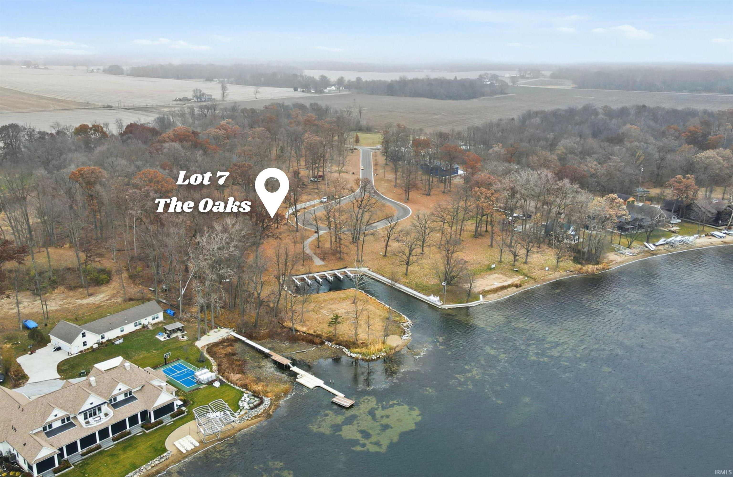 Aerial view of property and surrounding area