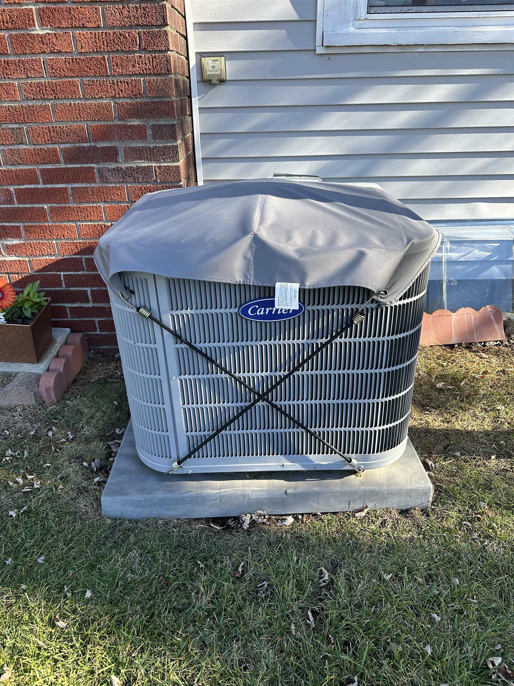 Exterior view of a cooling unit