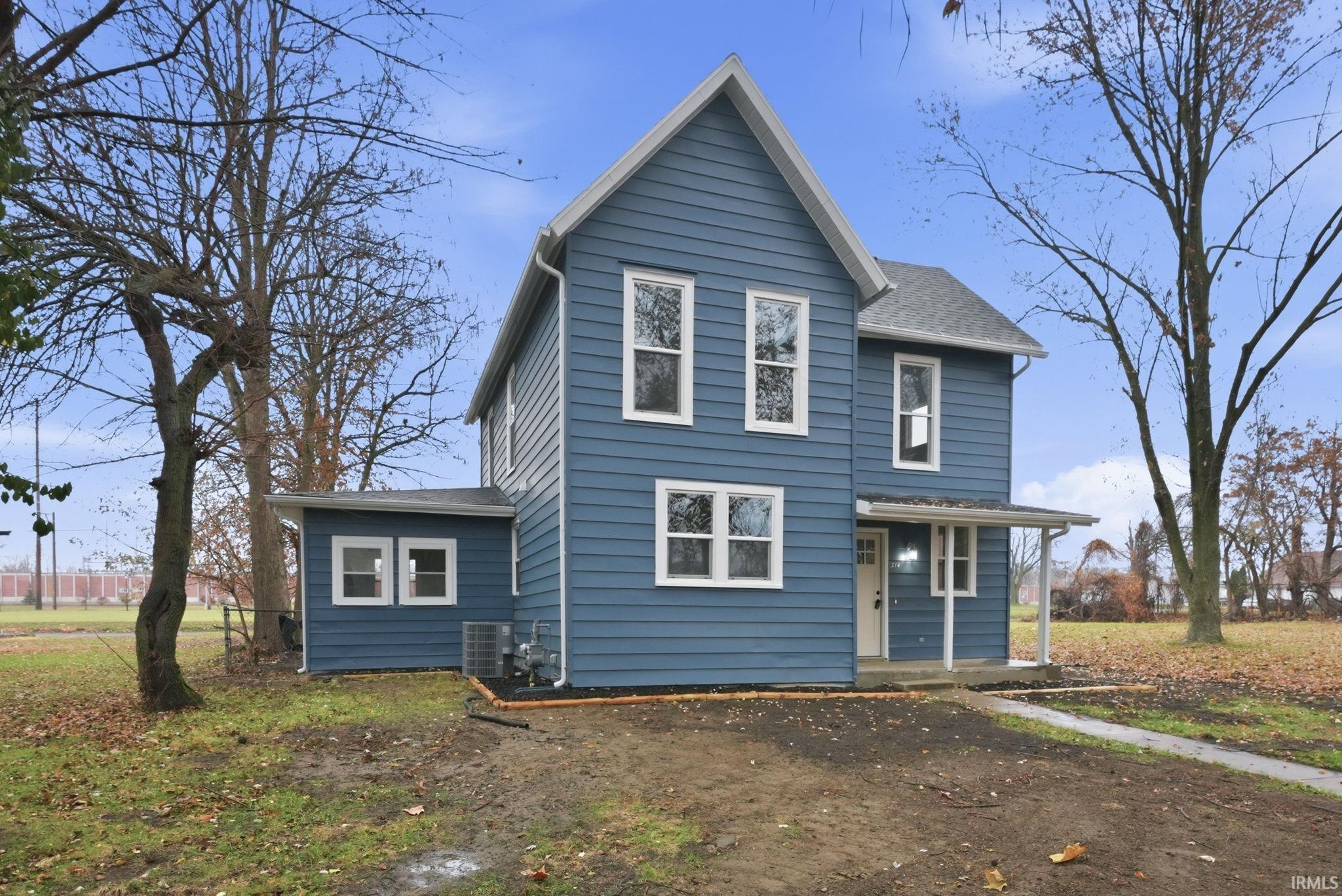 Rear view of property