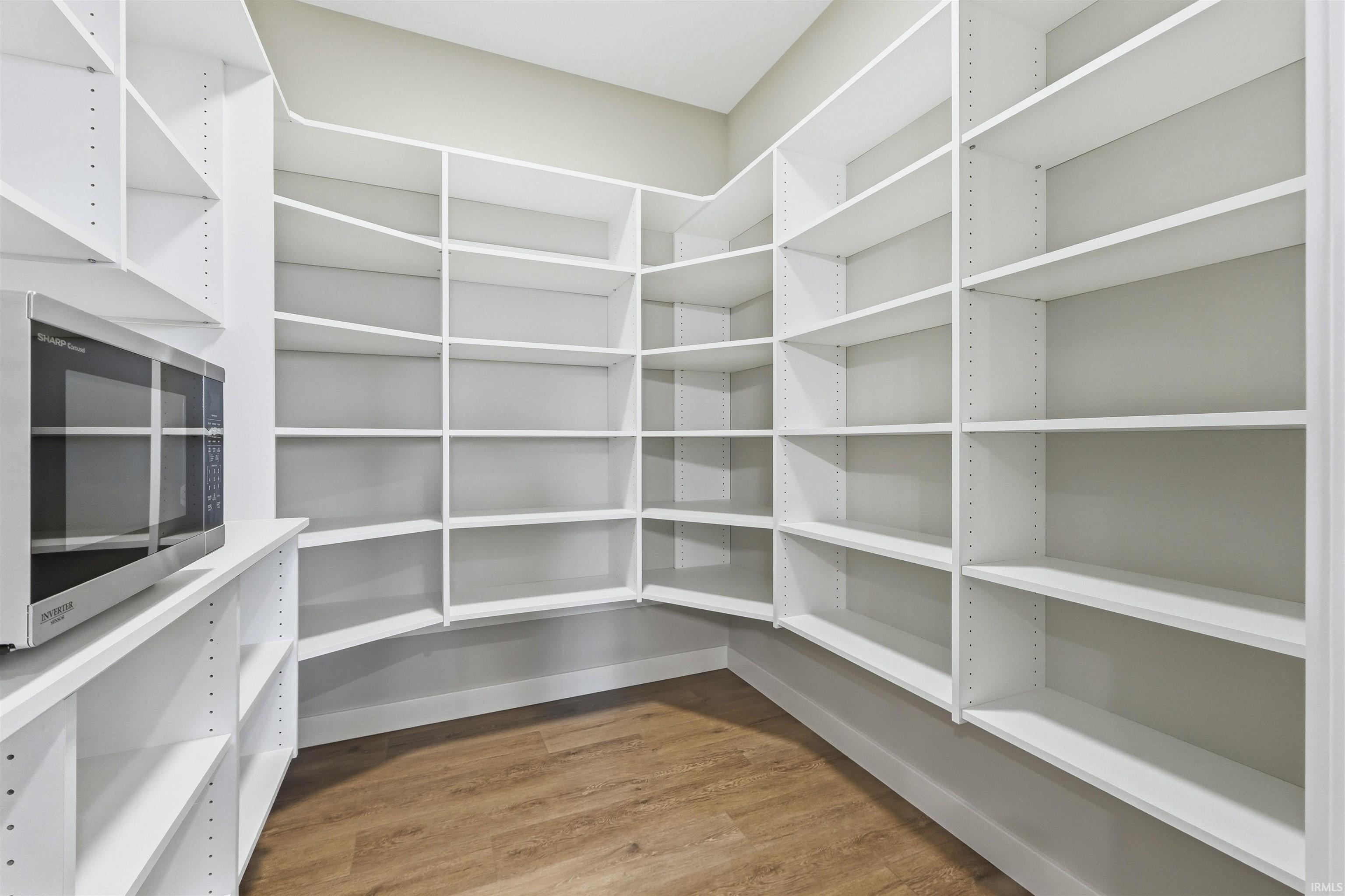 View of storage area