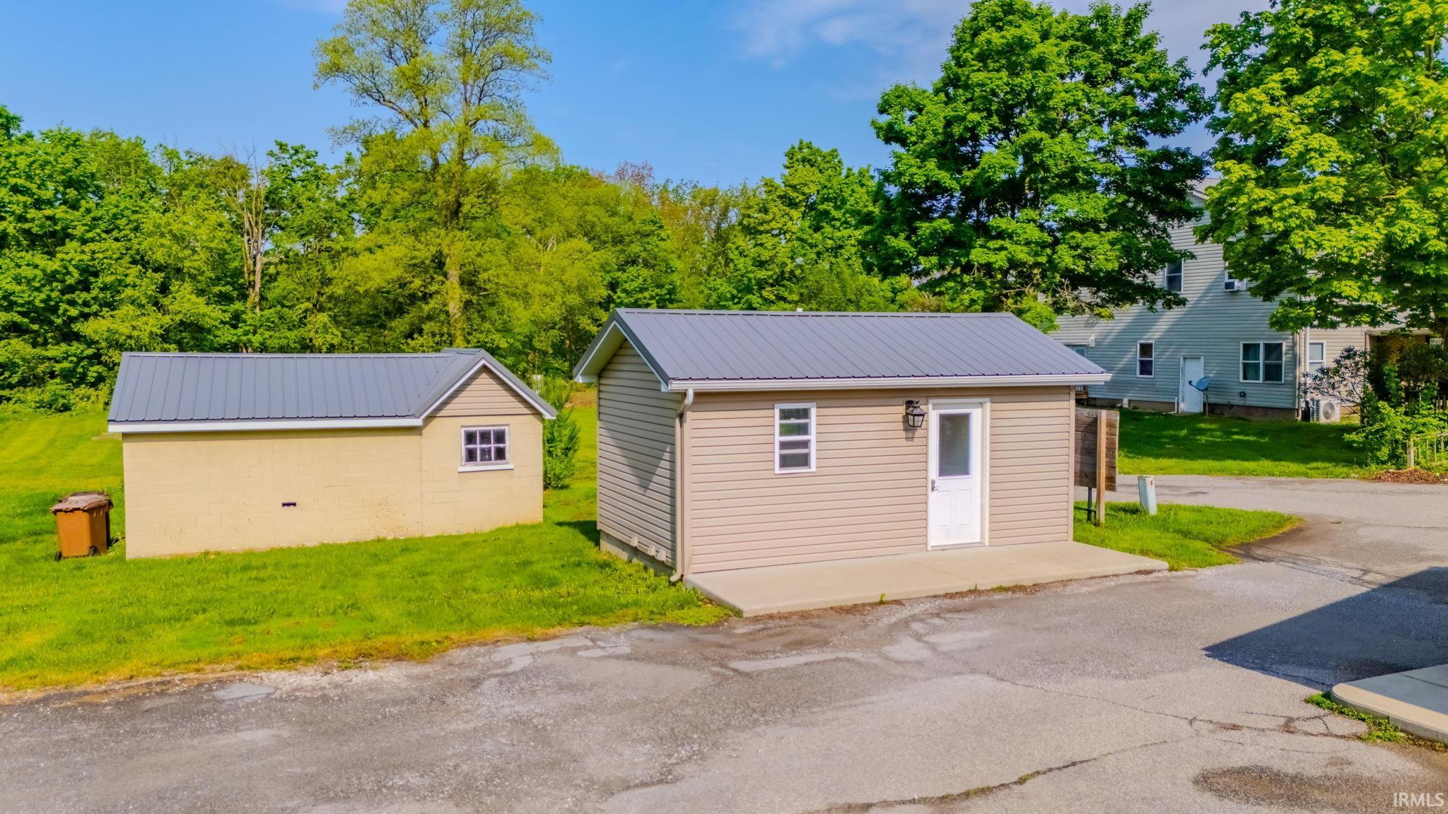 View of laundry building