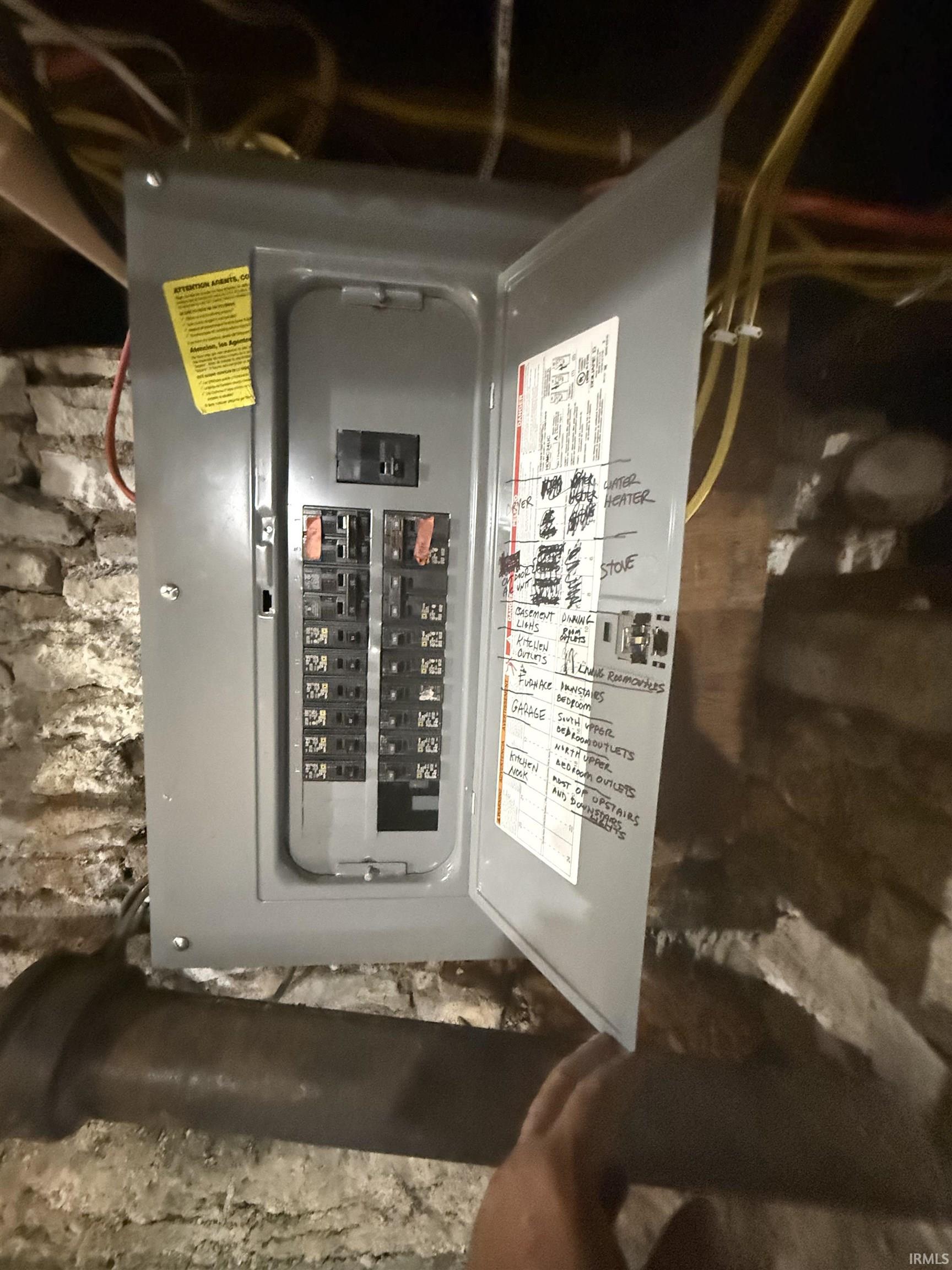 Utilities with electric panel