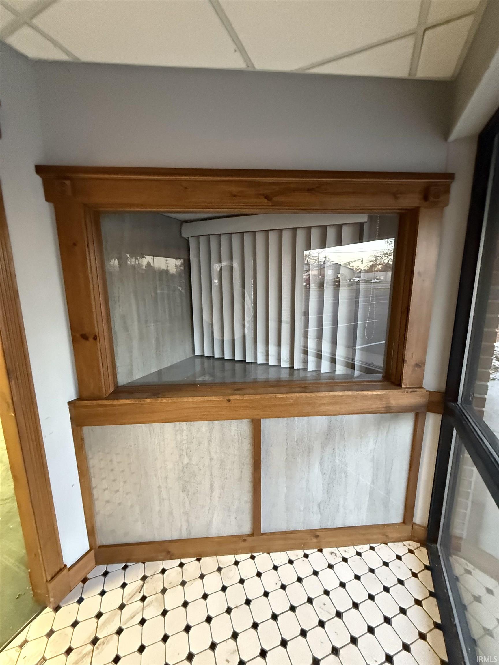 Detailed view of tile patterned floors