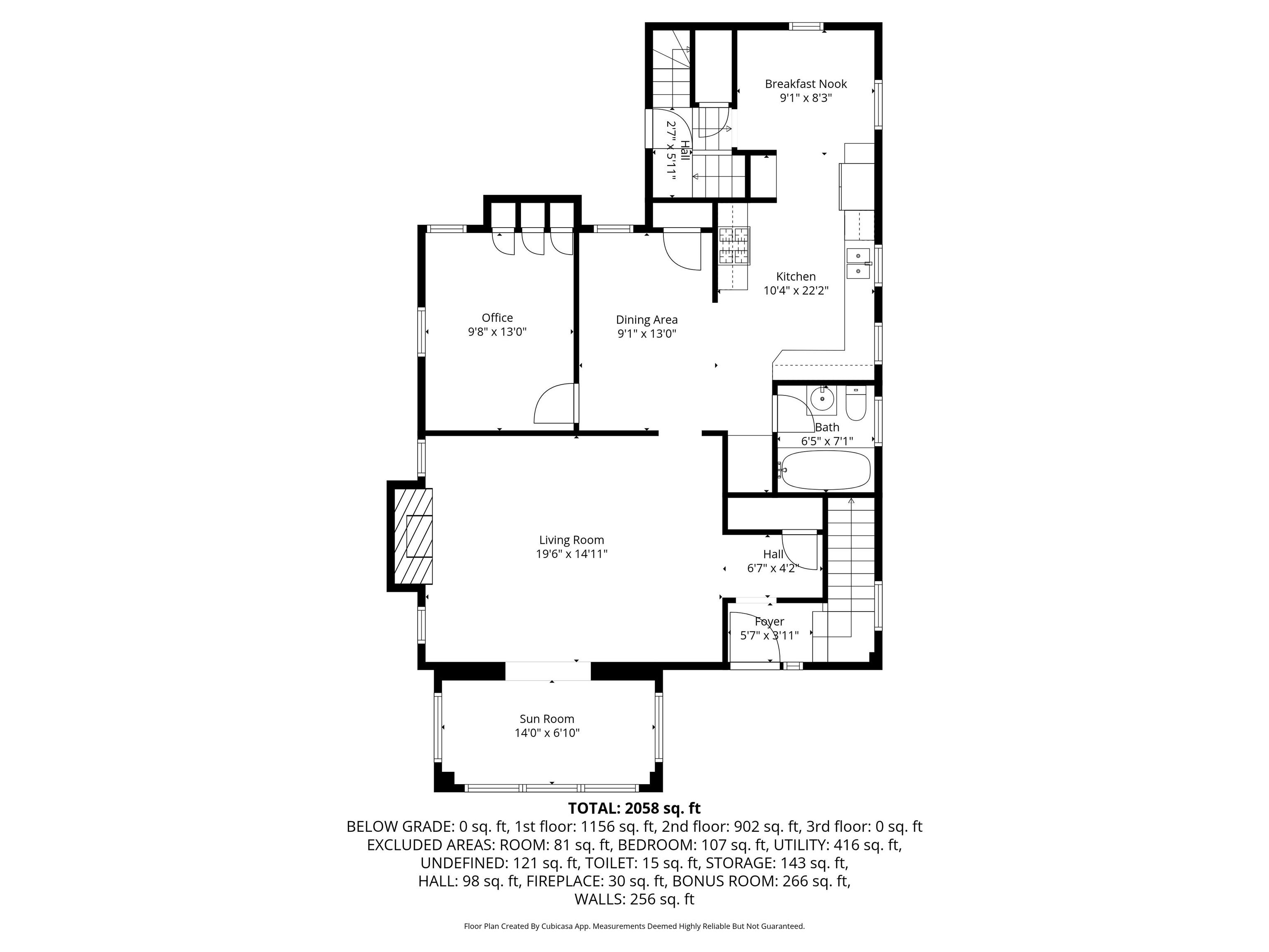 View of property floor plan