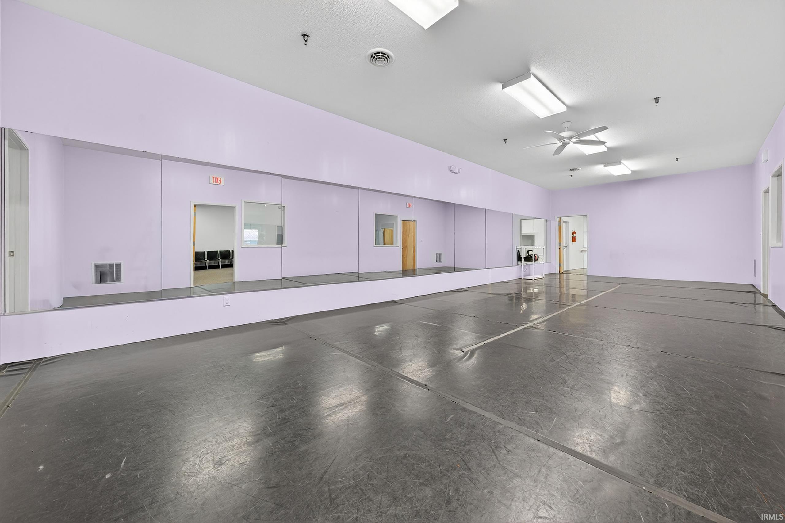 Miscellaneous room featuring ceiling fan