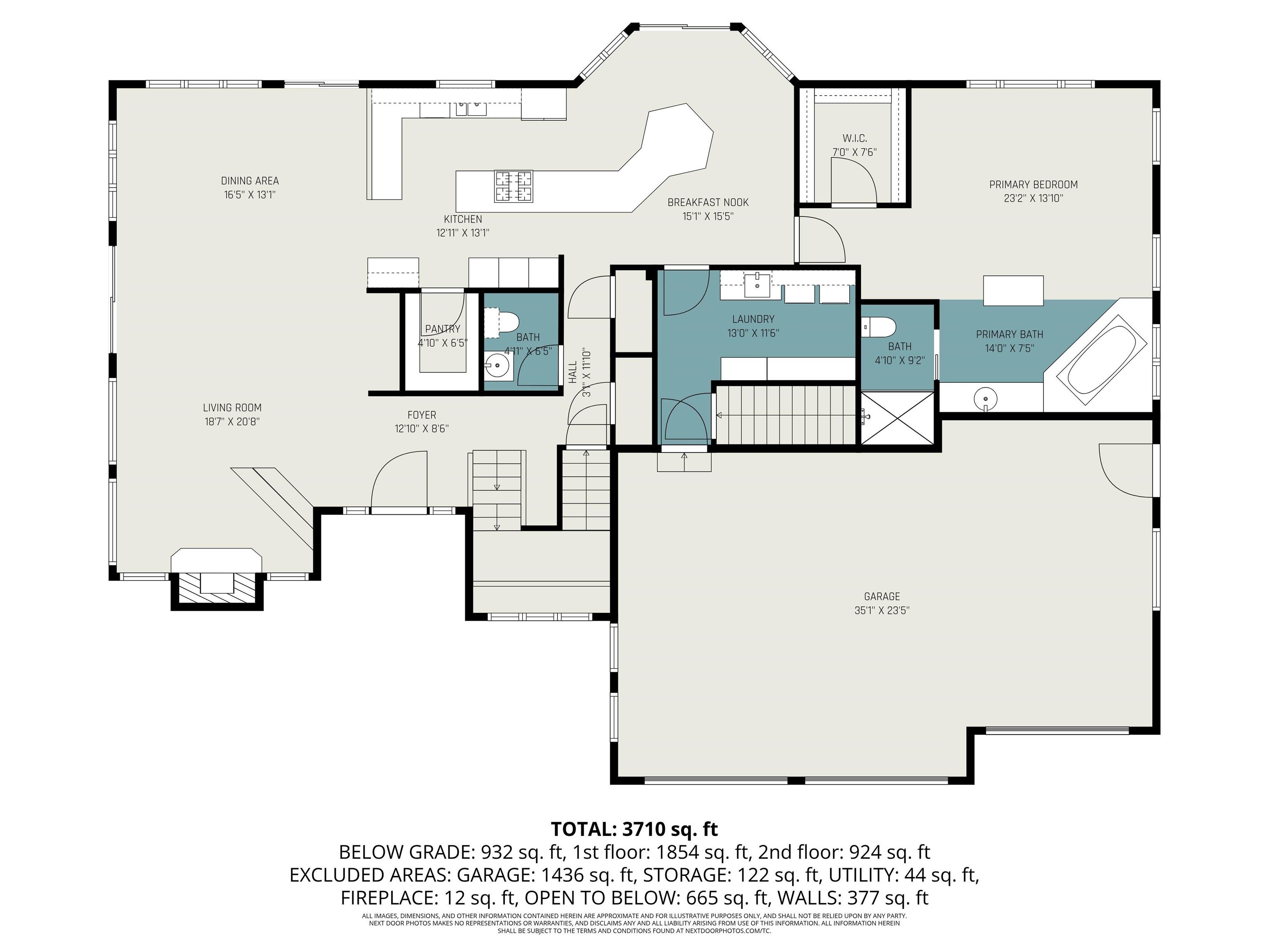 View of room layout