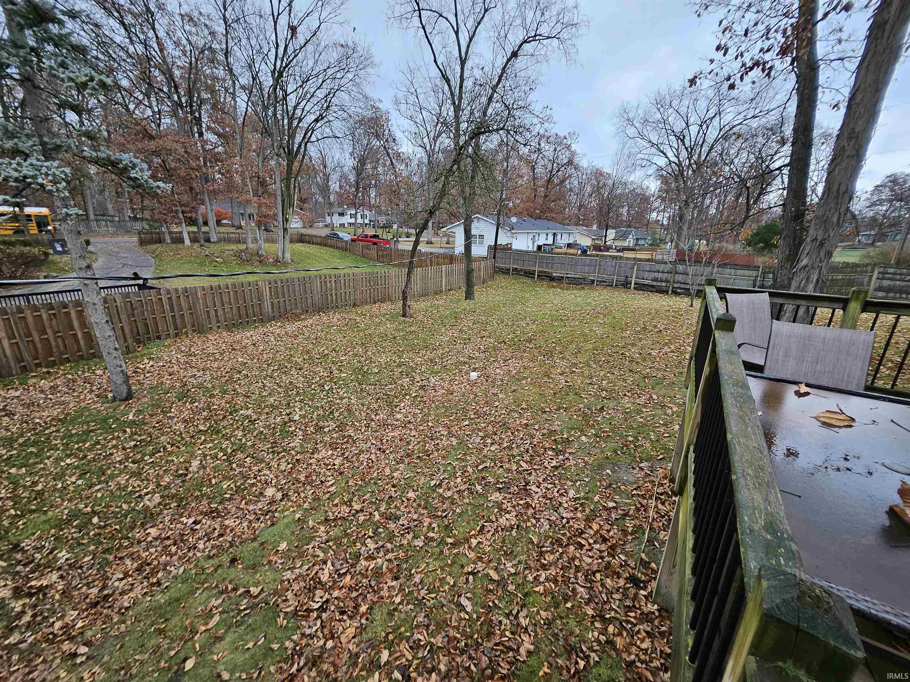 View of yard featuring a residential view