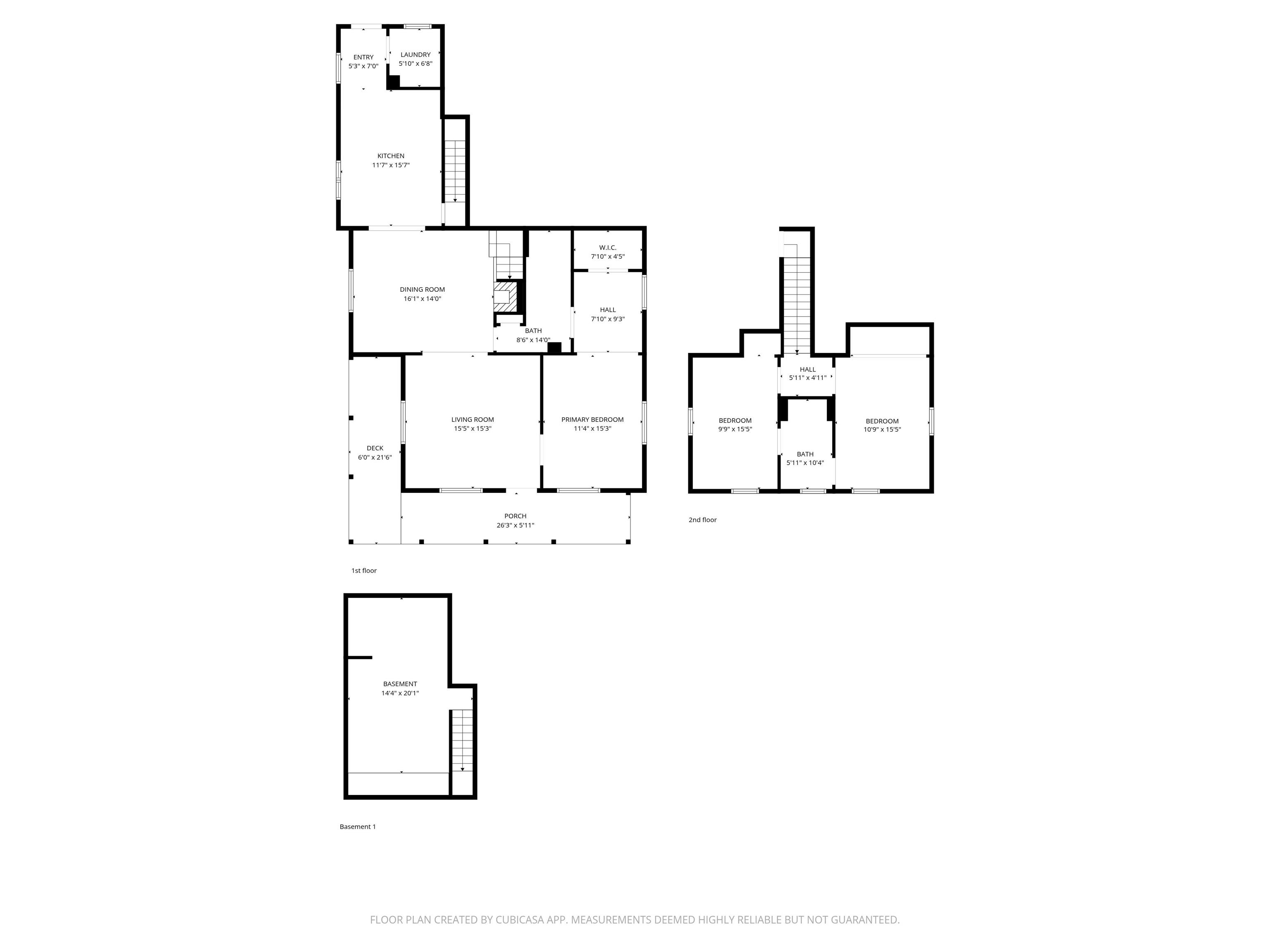 View of floor plan / room layout