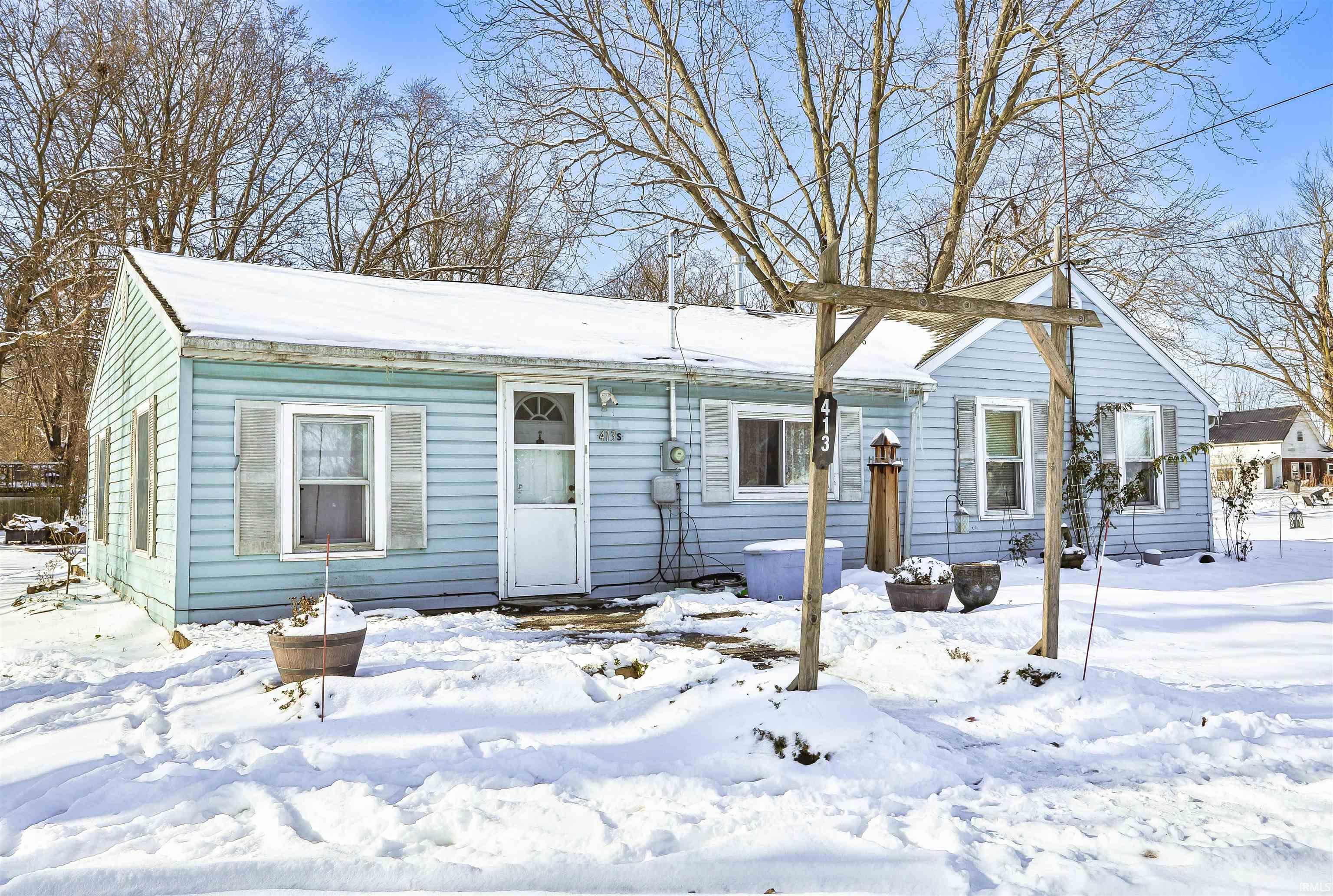 View of bungalow-style home