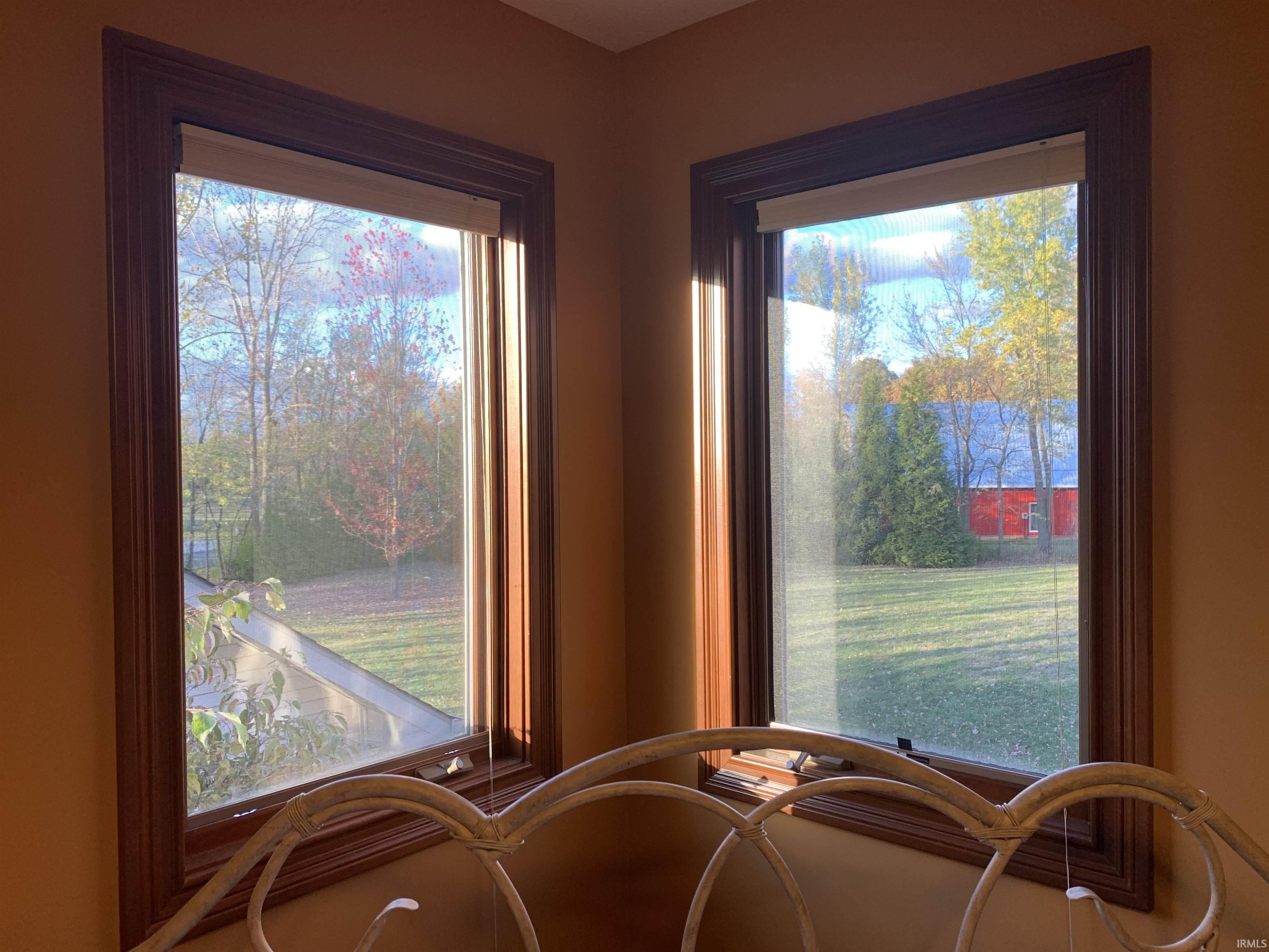 Great views from at the corner window