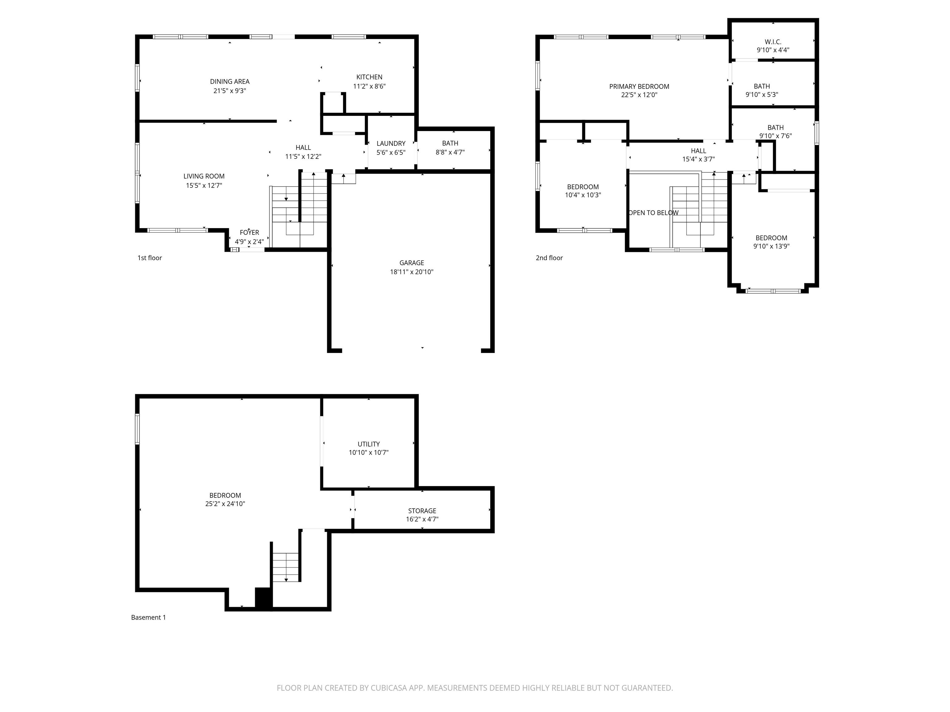 View of floor plan / room layout