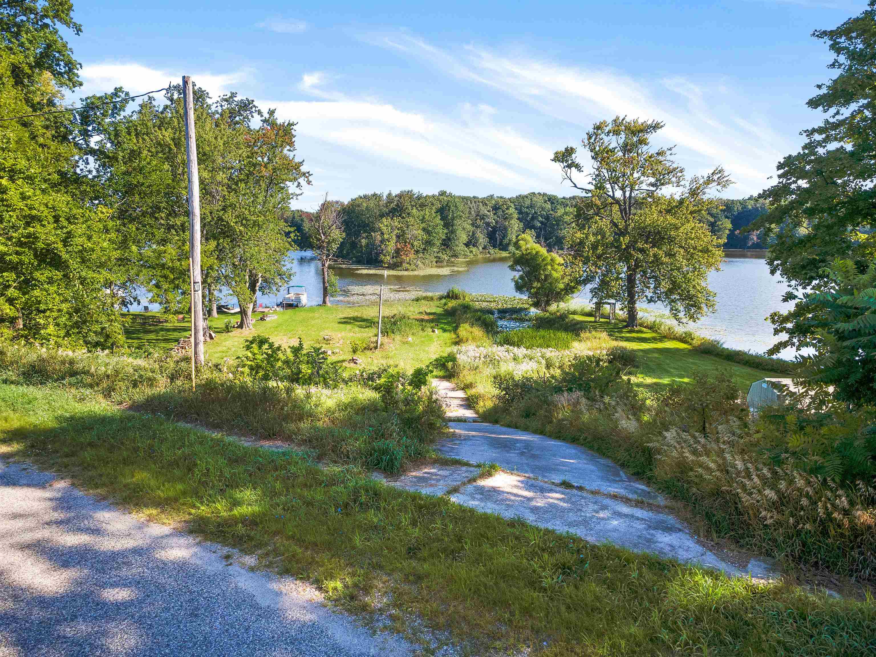 Water view and Natural Setting.