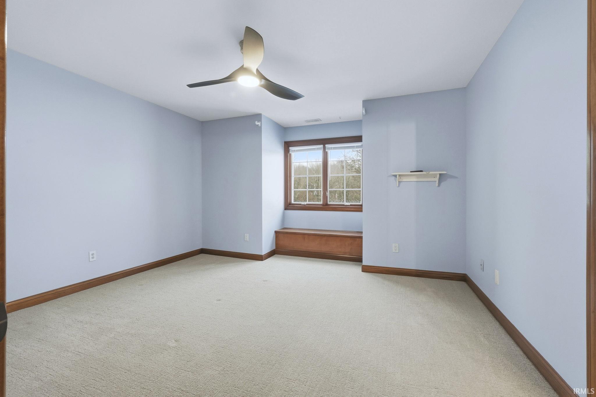 Built-in Window Seat/Storage, walk-in closet