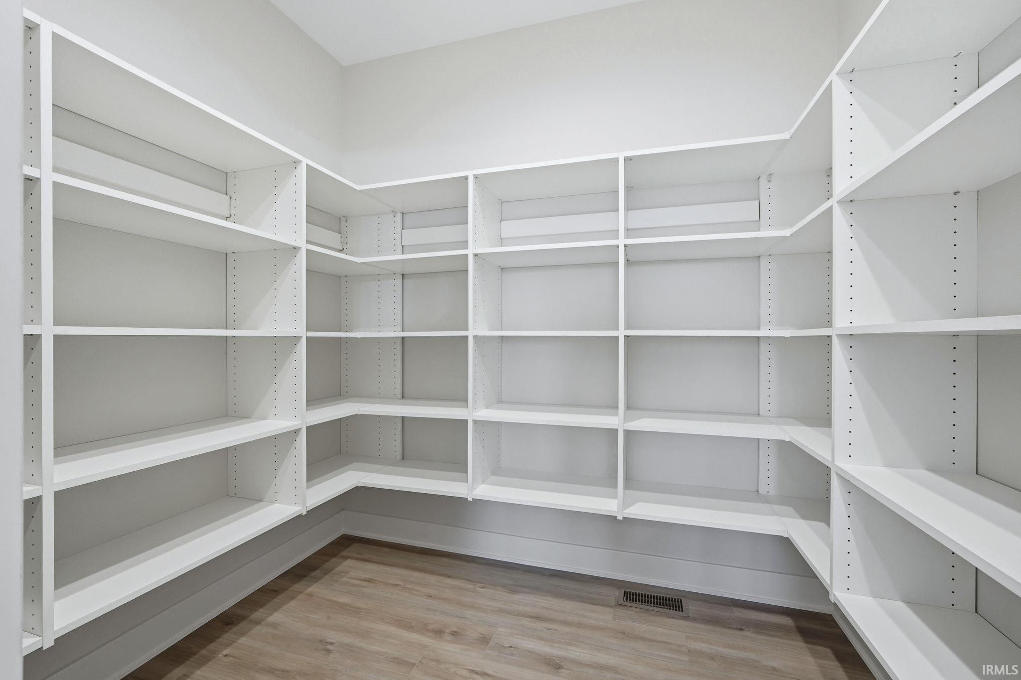 View of storage area