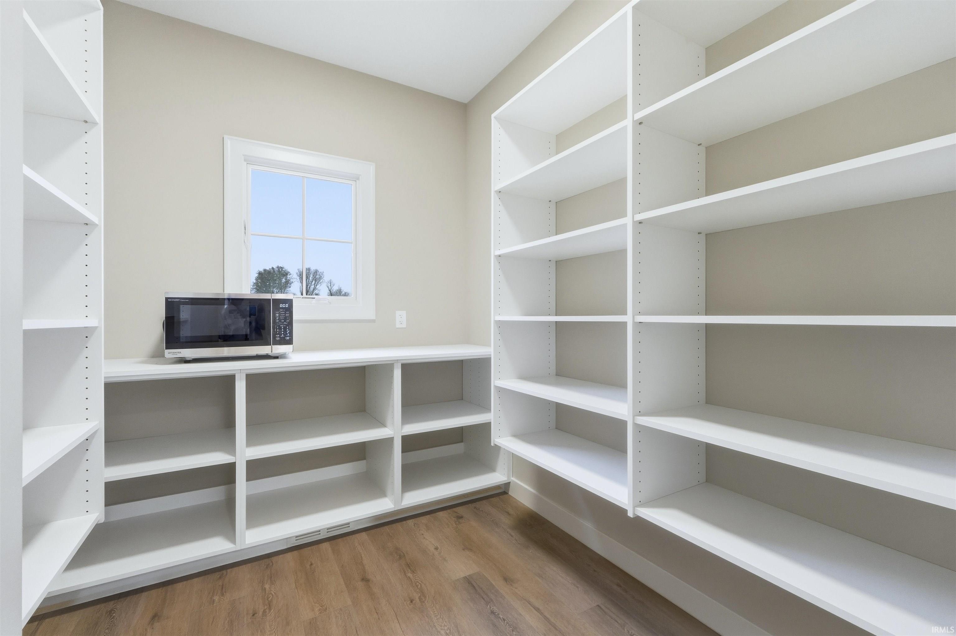 View of storage area