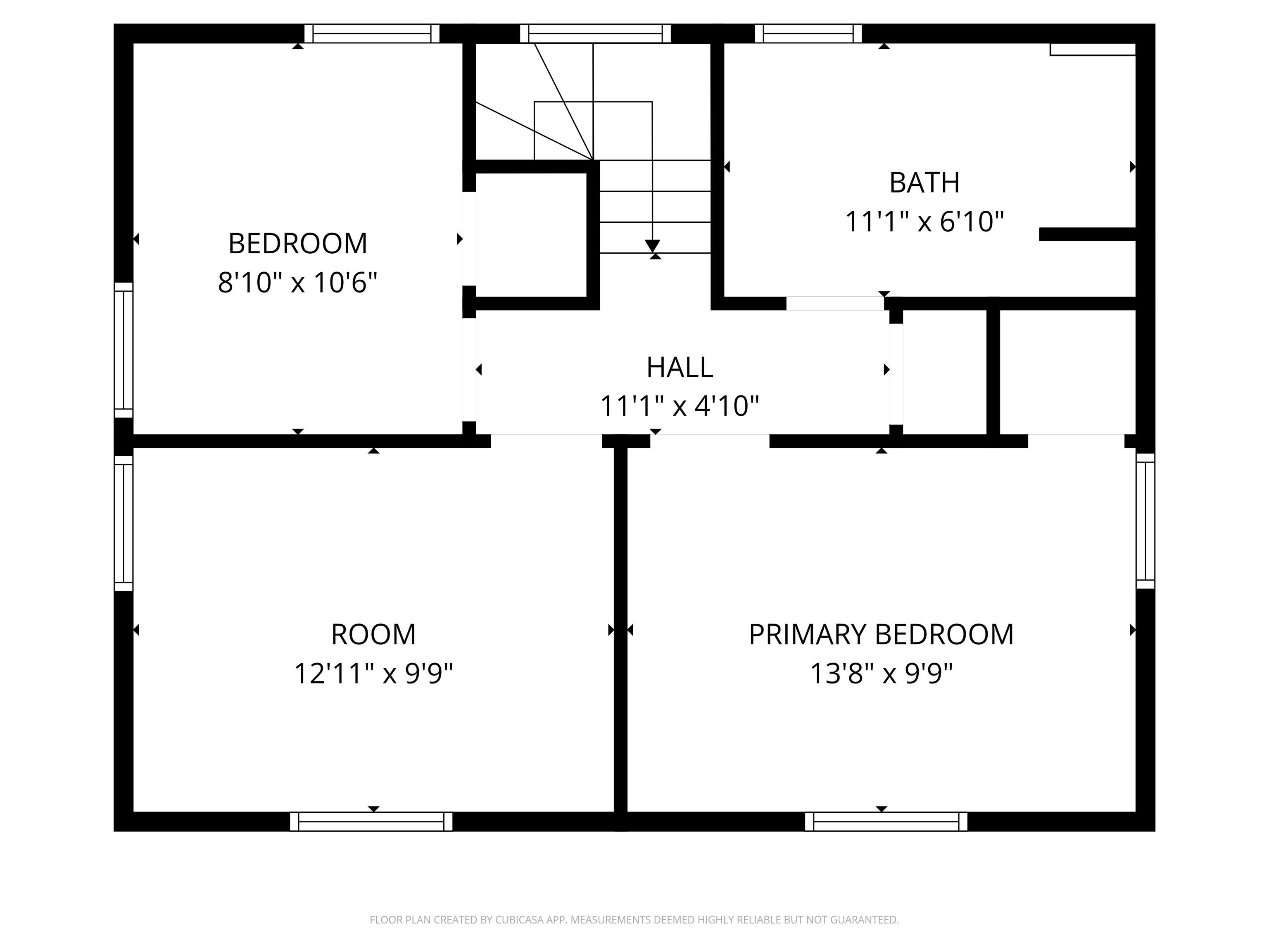 View of floor plan / room layout