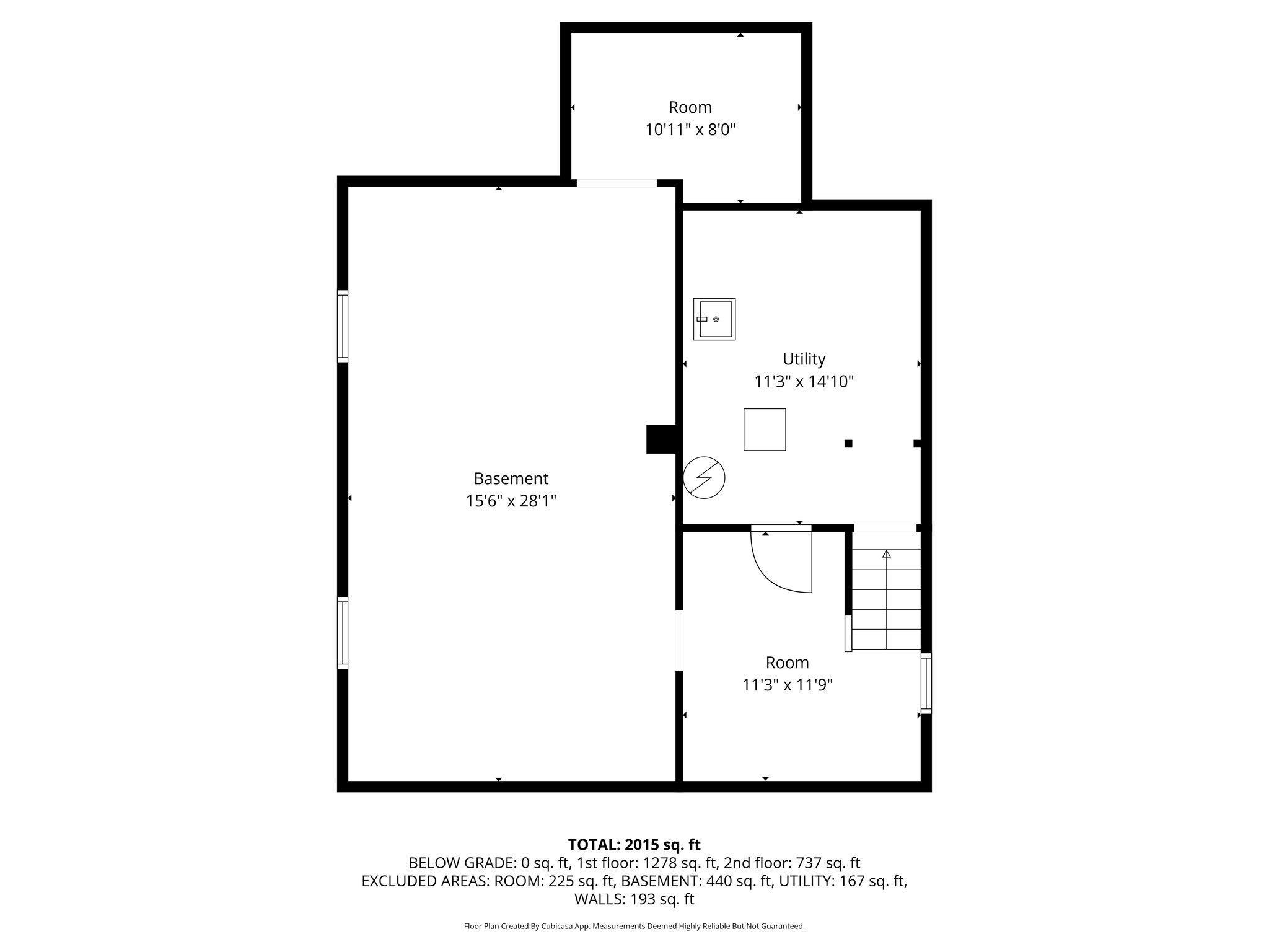 View of floor plan / room layout