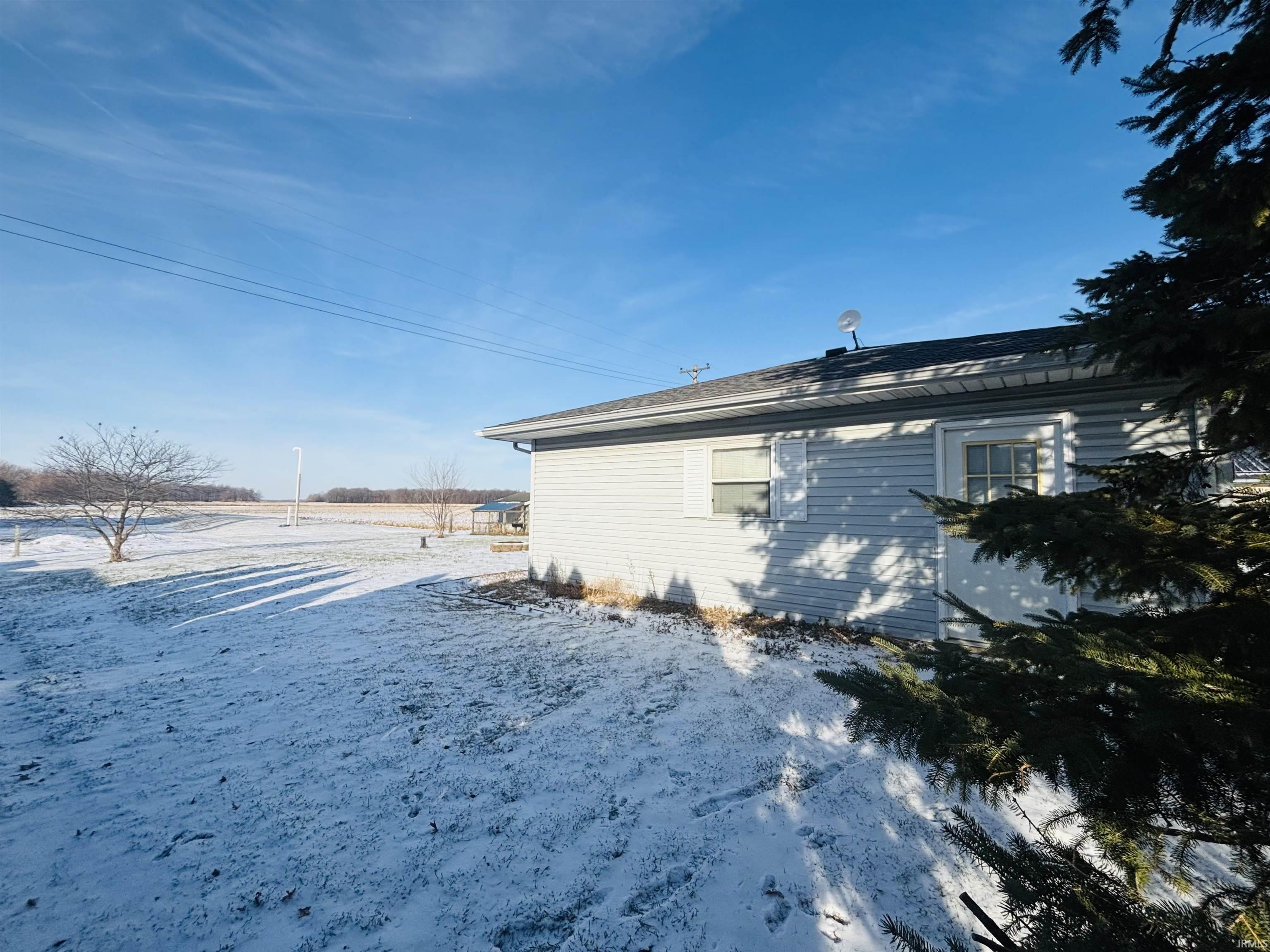 View of snowy exterior