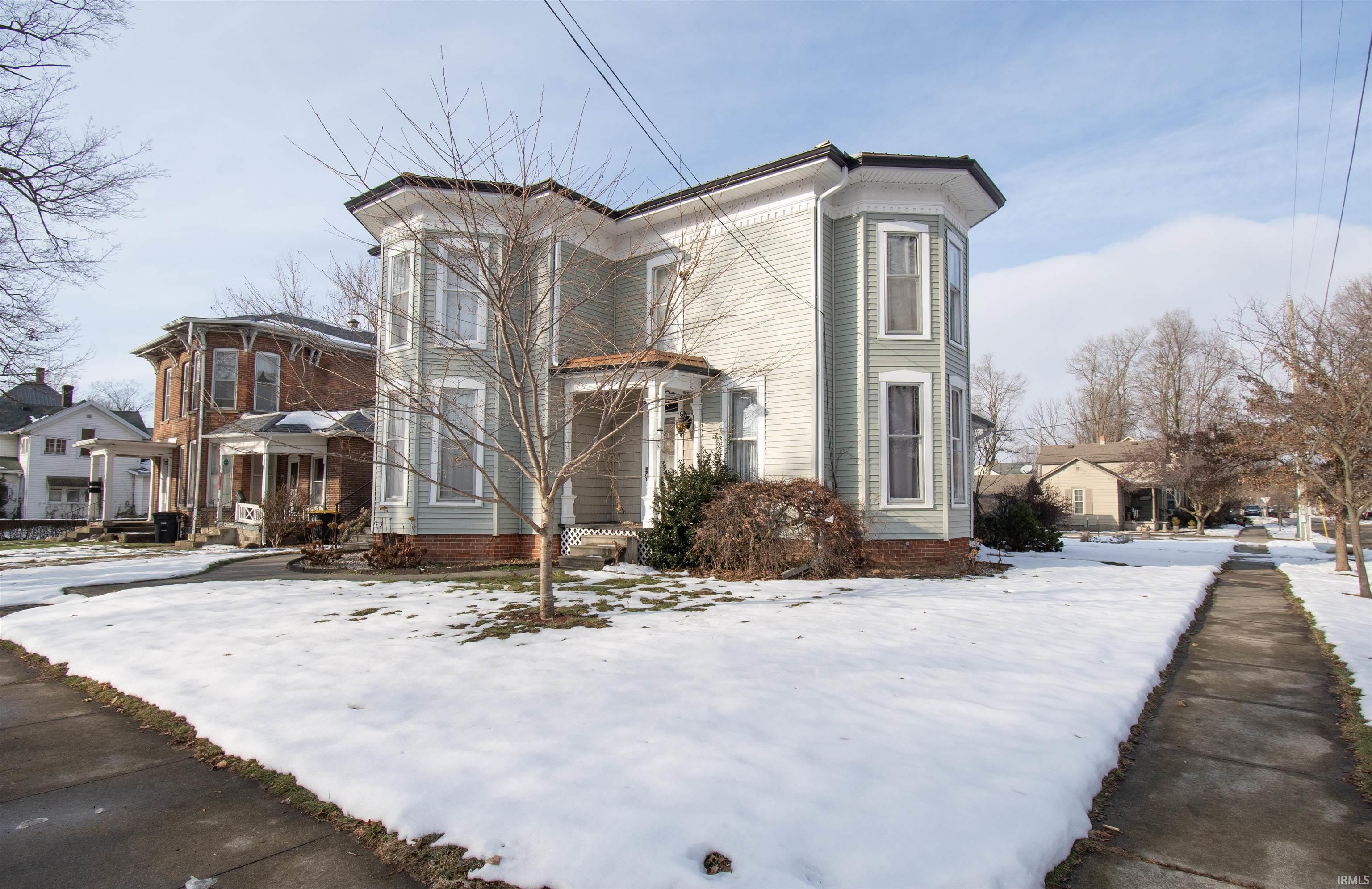 View of snow covered exterior