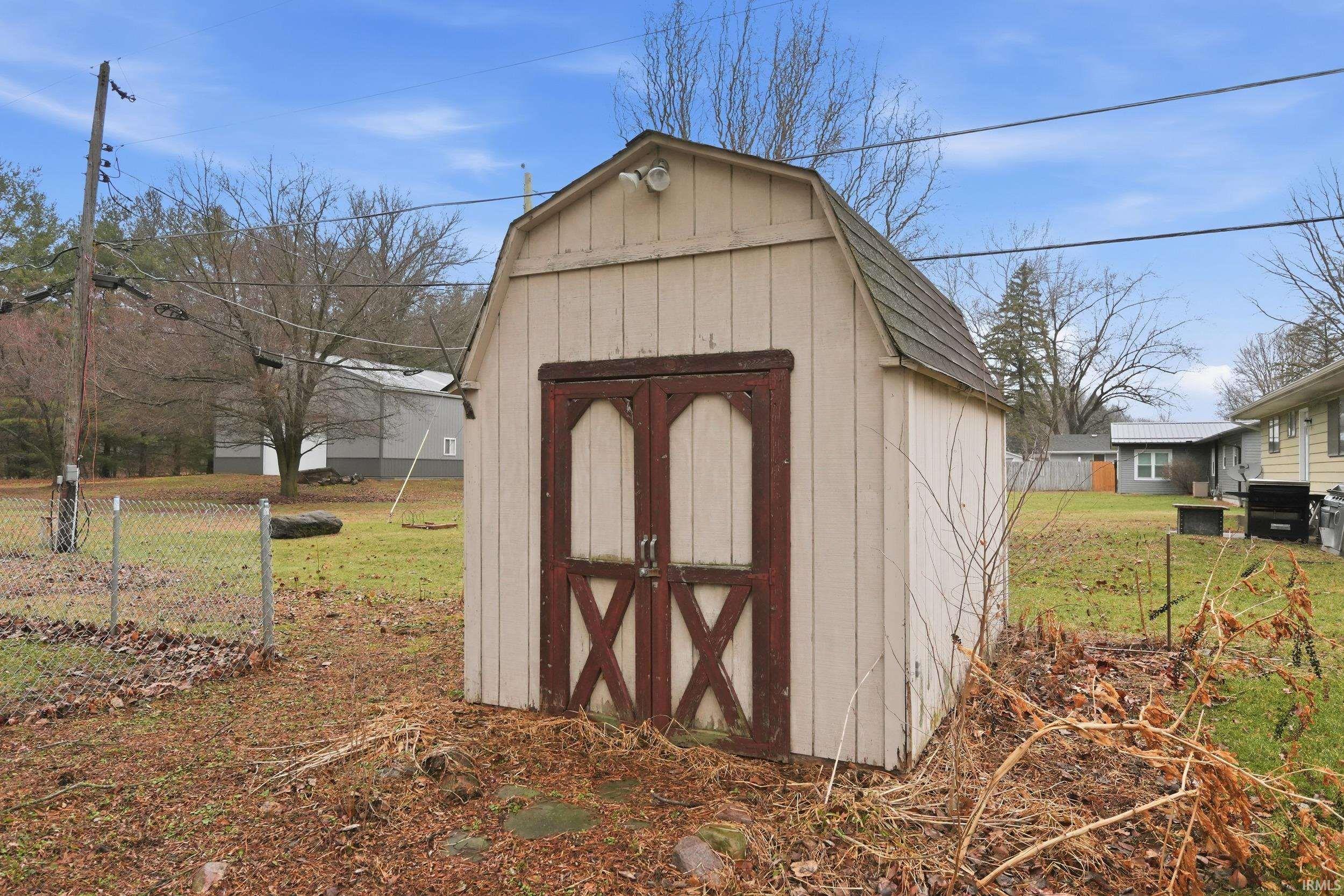 View of shed