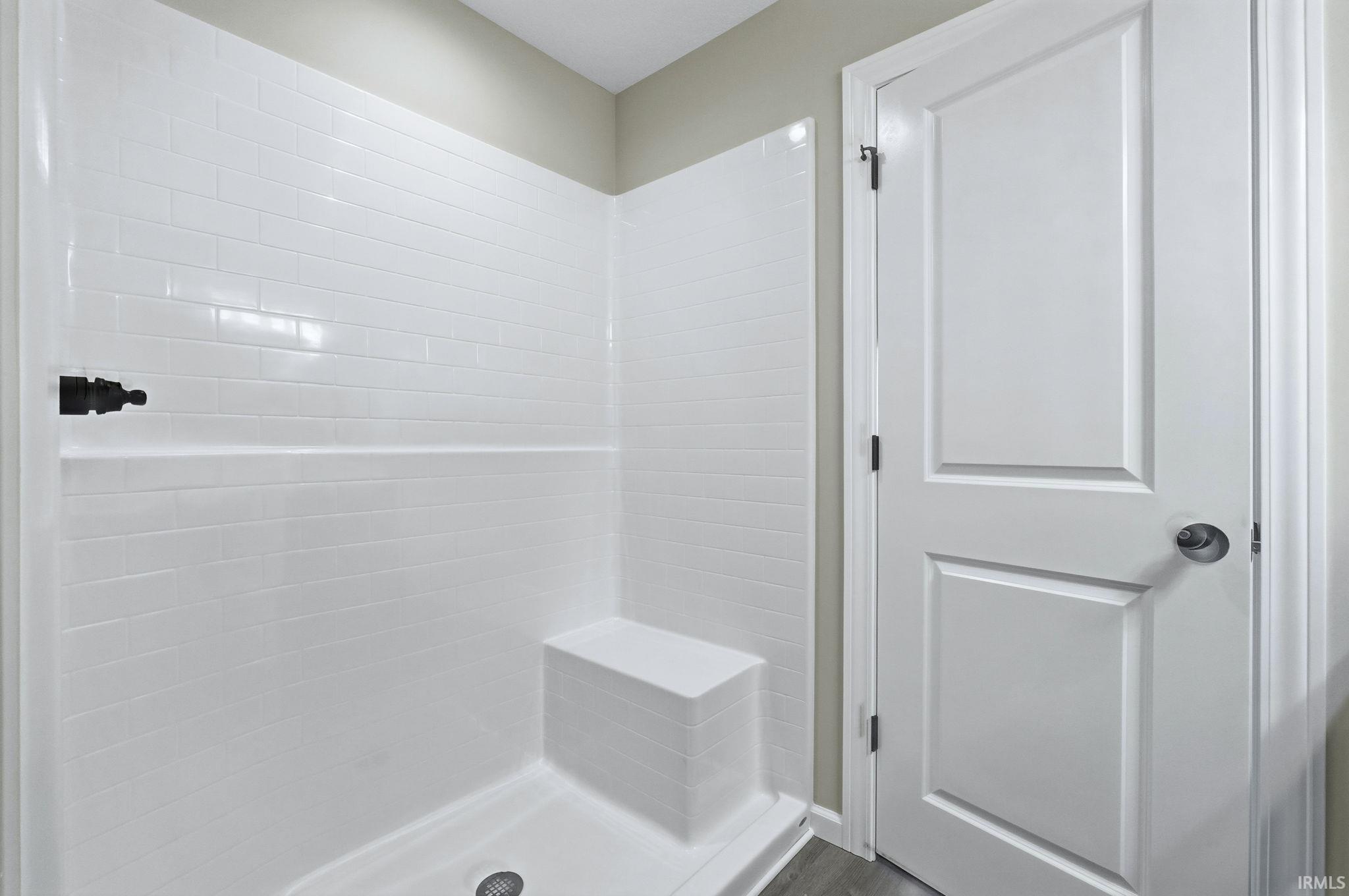 Full bath with a shower