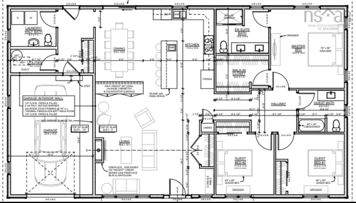 Open concept Floor Plan