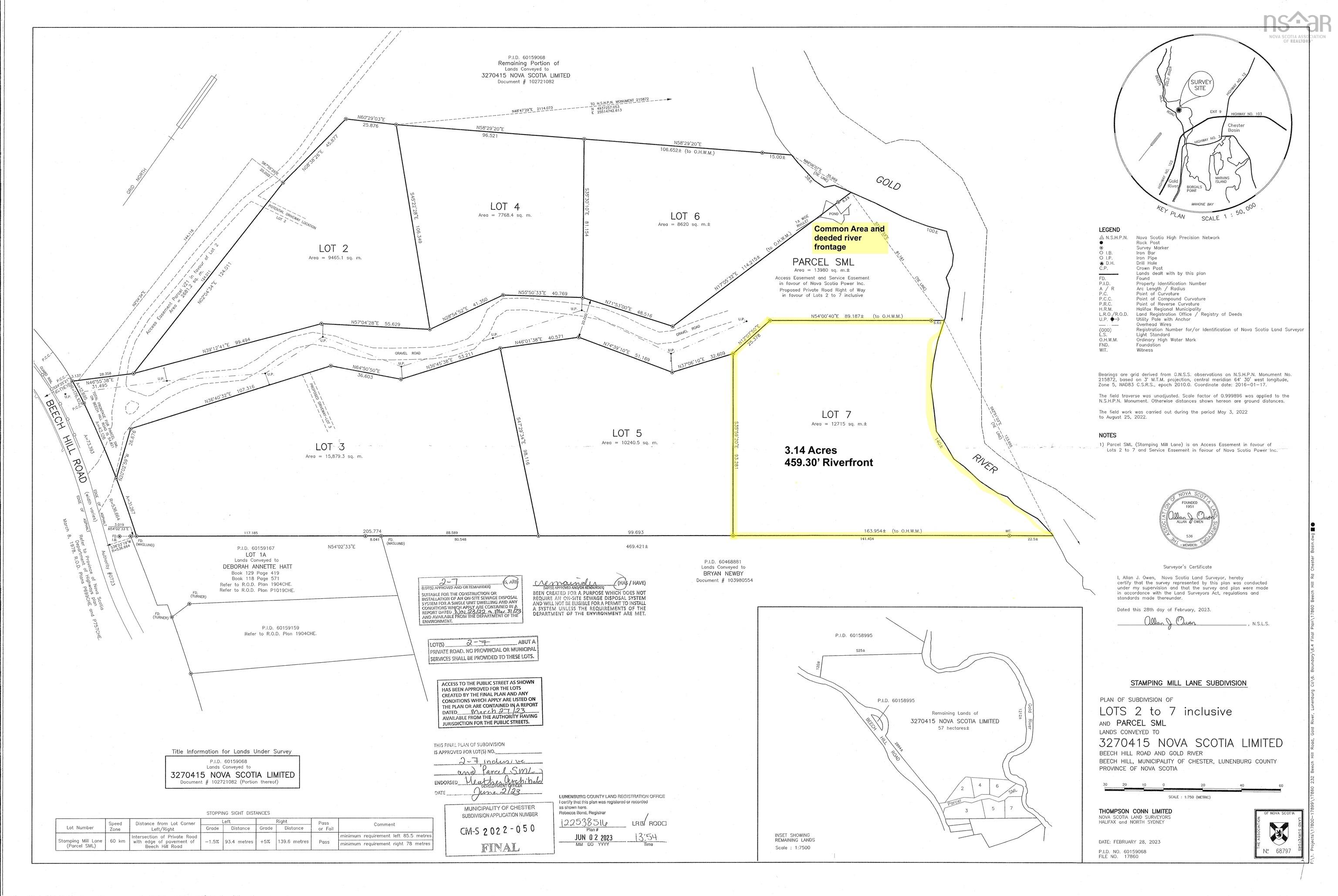 $299,000.00: Lot 7 Stamping Mill Lane, Chester Basin