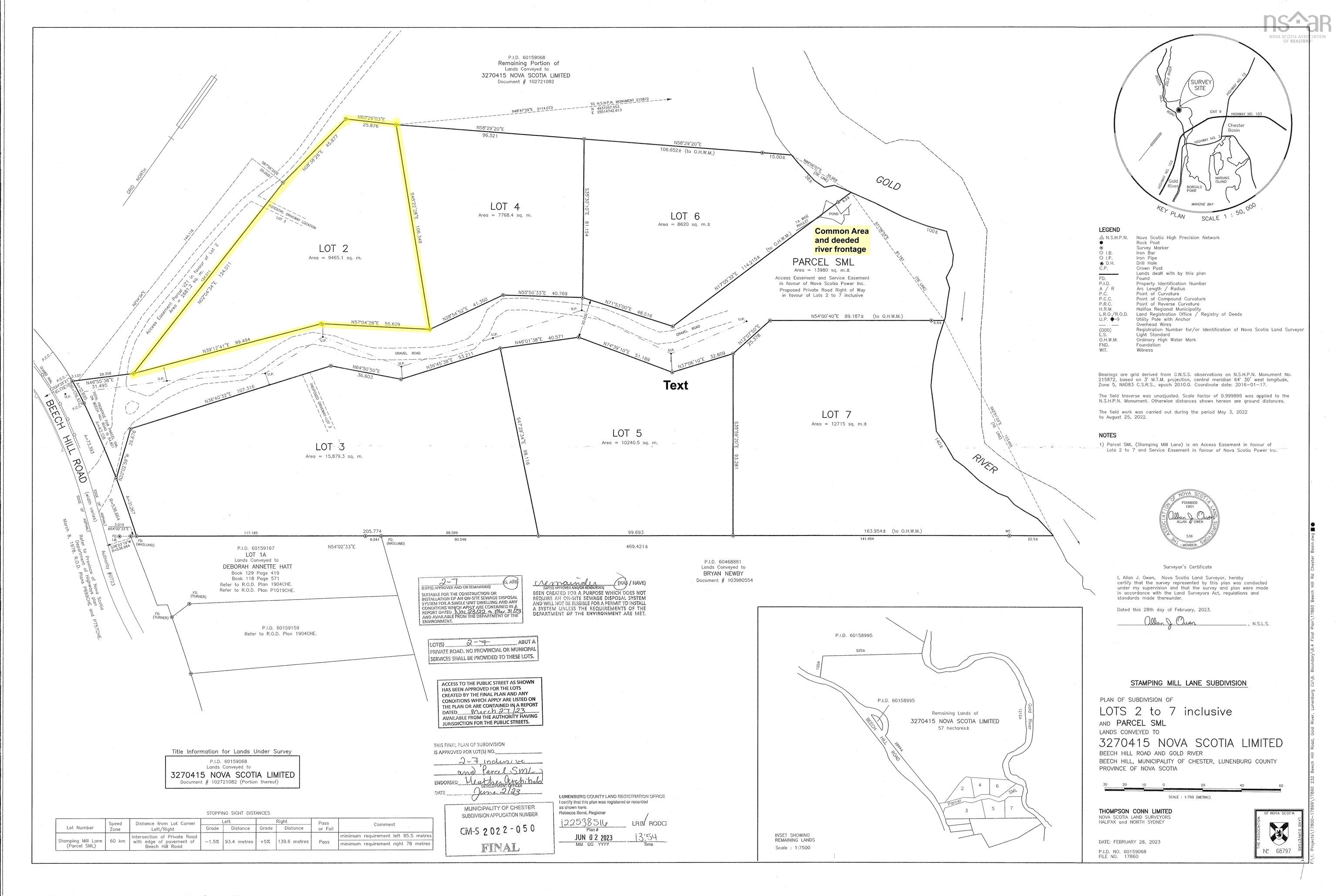 $145,000.00: Lot 2 Stamping Mill Lane, Chester Basin