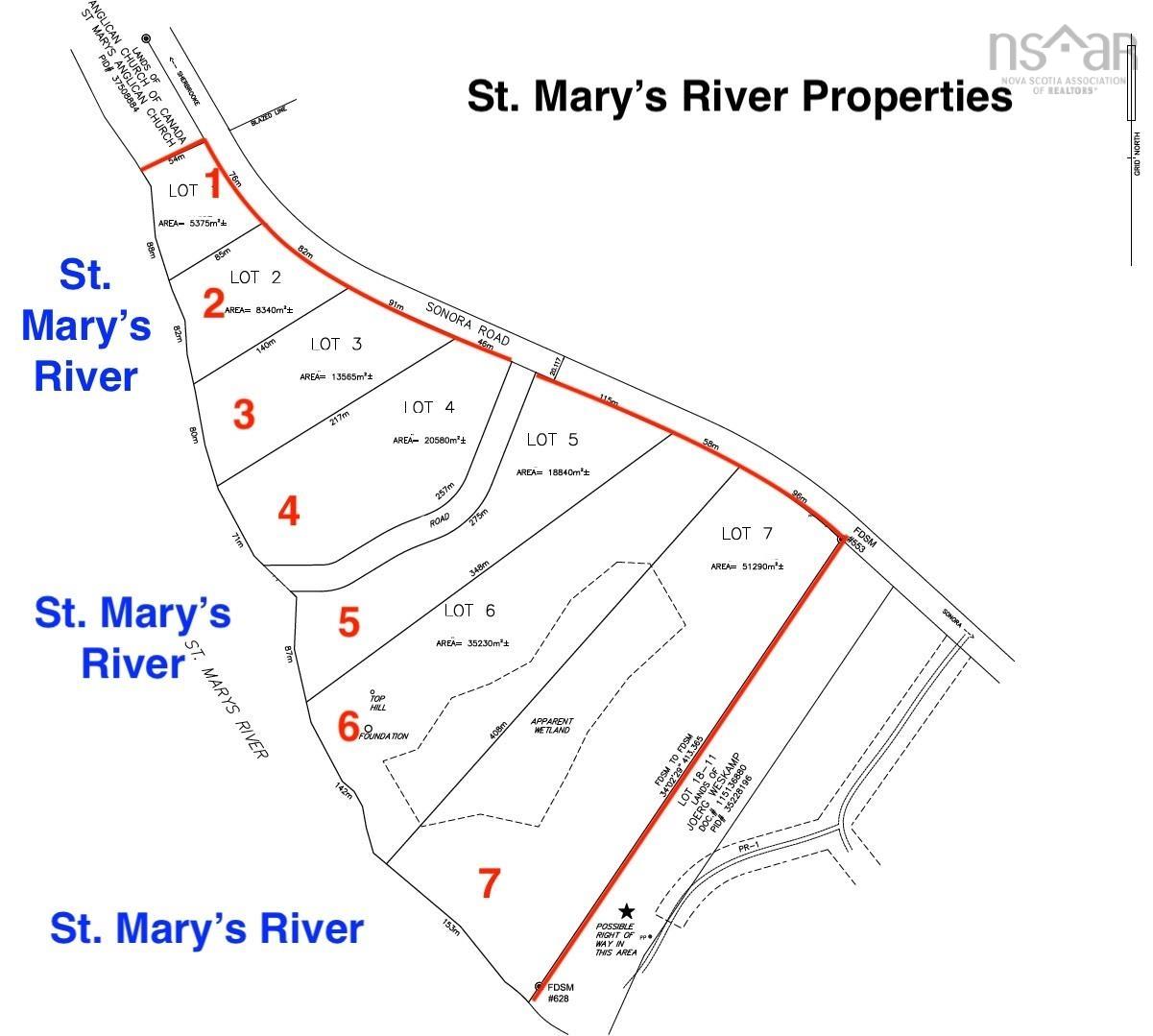 $125,000.00: Lot 5 Sonora Road, St. Marys River