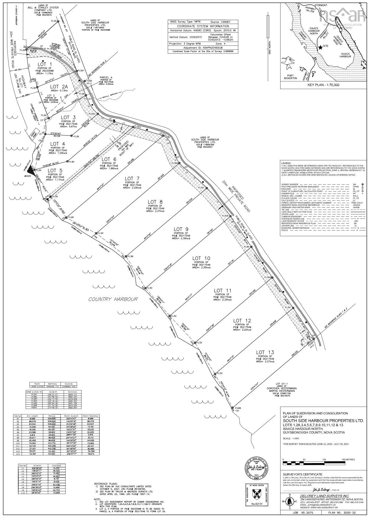 $47,500.00: LOT 1 HIGHWAY 211, Country Harbour