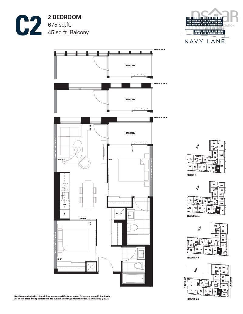 $621,900.00: 312 2250 Maitland Street, Halifax