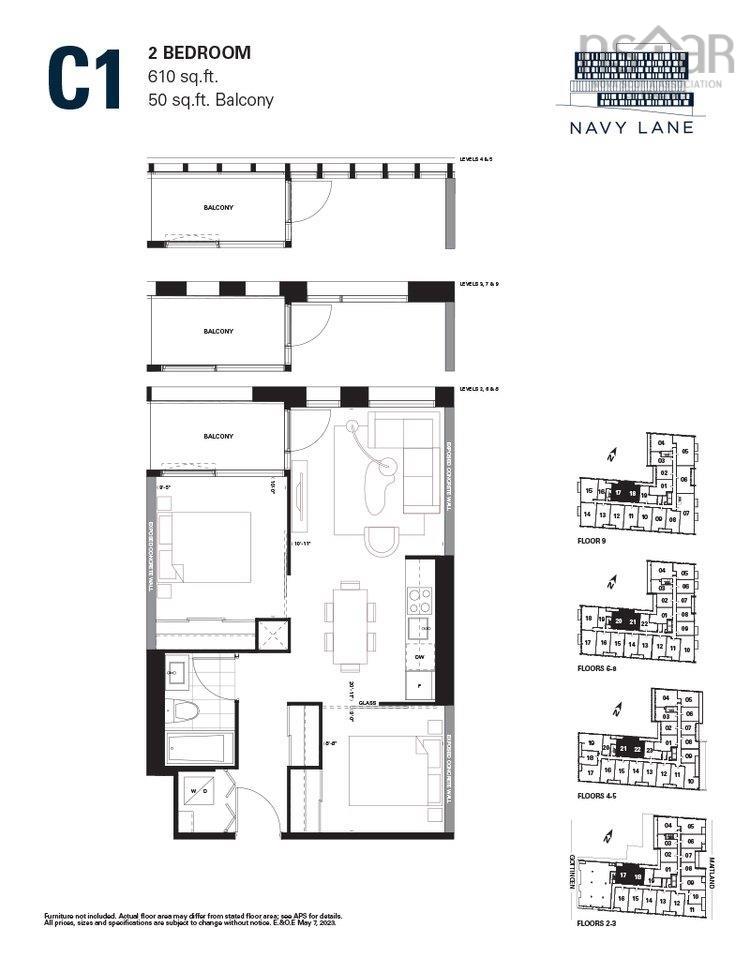 $551,900.00: 317 2250 Maitland Street, Halifax