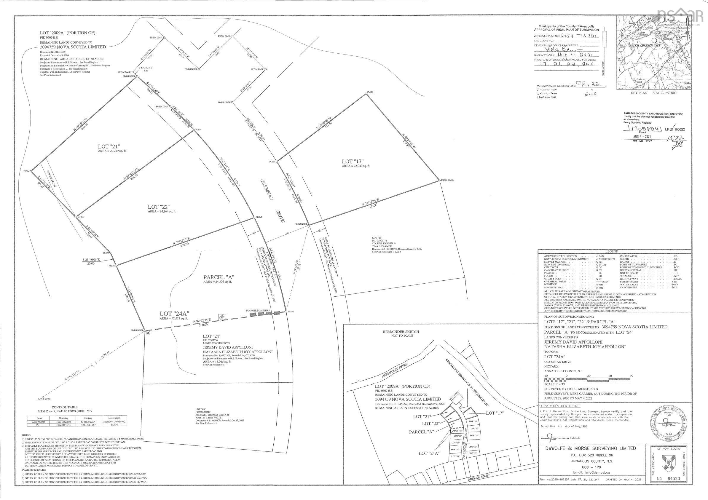 $49,000.00: Lot 17 Olympiad Drive, Nictaux