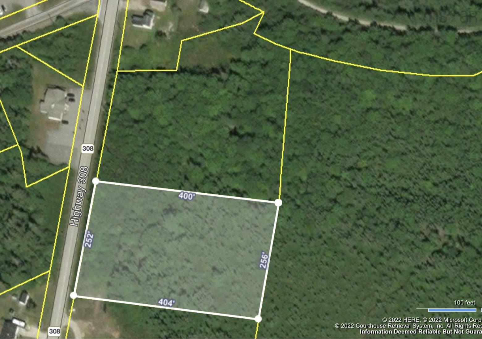 $24,999.00: 2.3 Acres Highway 308, Tusket