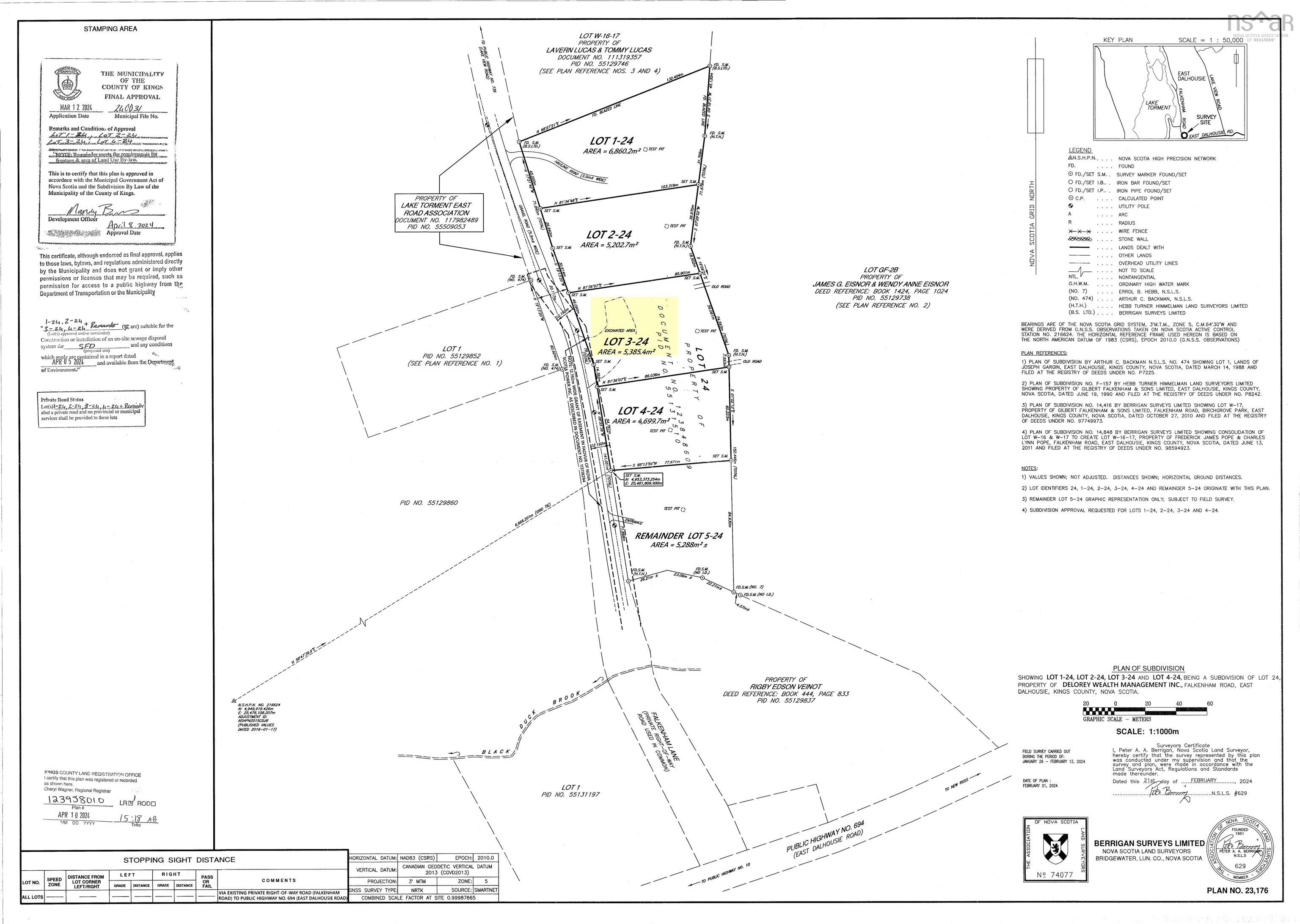 $36,500.00: Lot 3-24 Falkenham Road, East Dalhousie