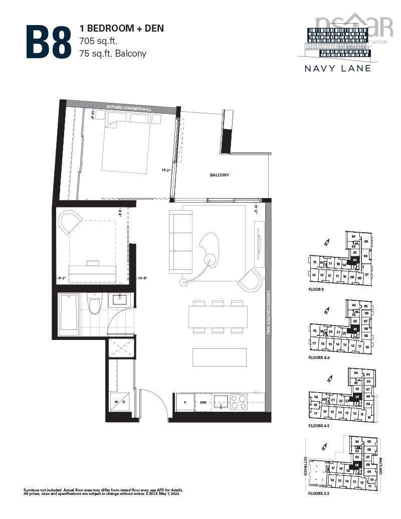 601 2250 Maitland Street, Halifax, NS (MLS 202416800)