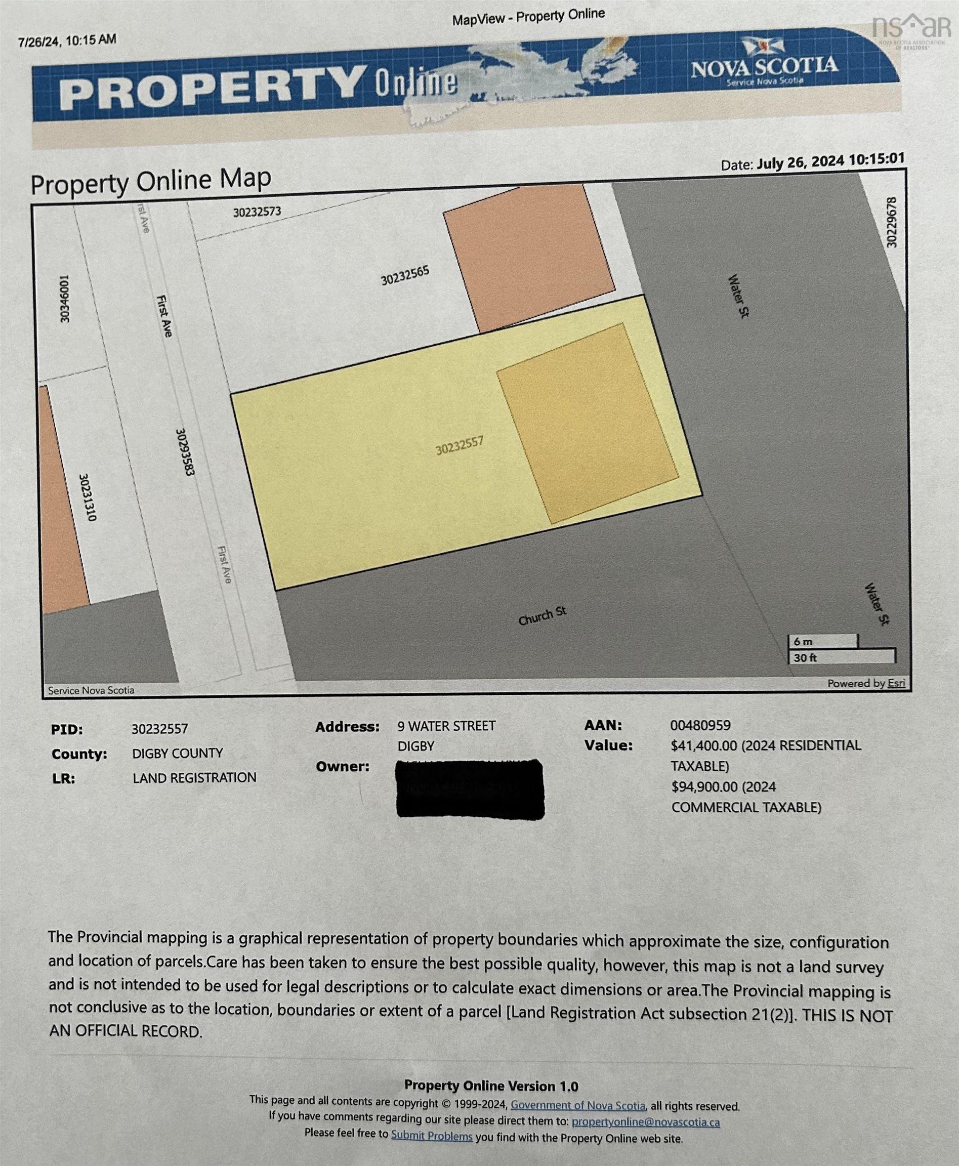 $248,888.00: 9 Water Street, Digby