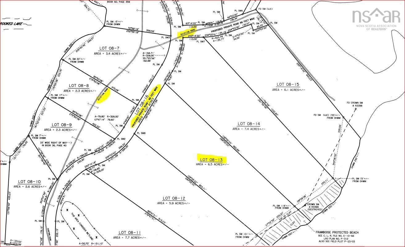 $98,500.00: Lot 08-13 Crooked Lake Road, Framboise