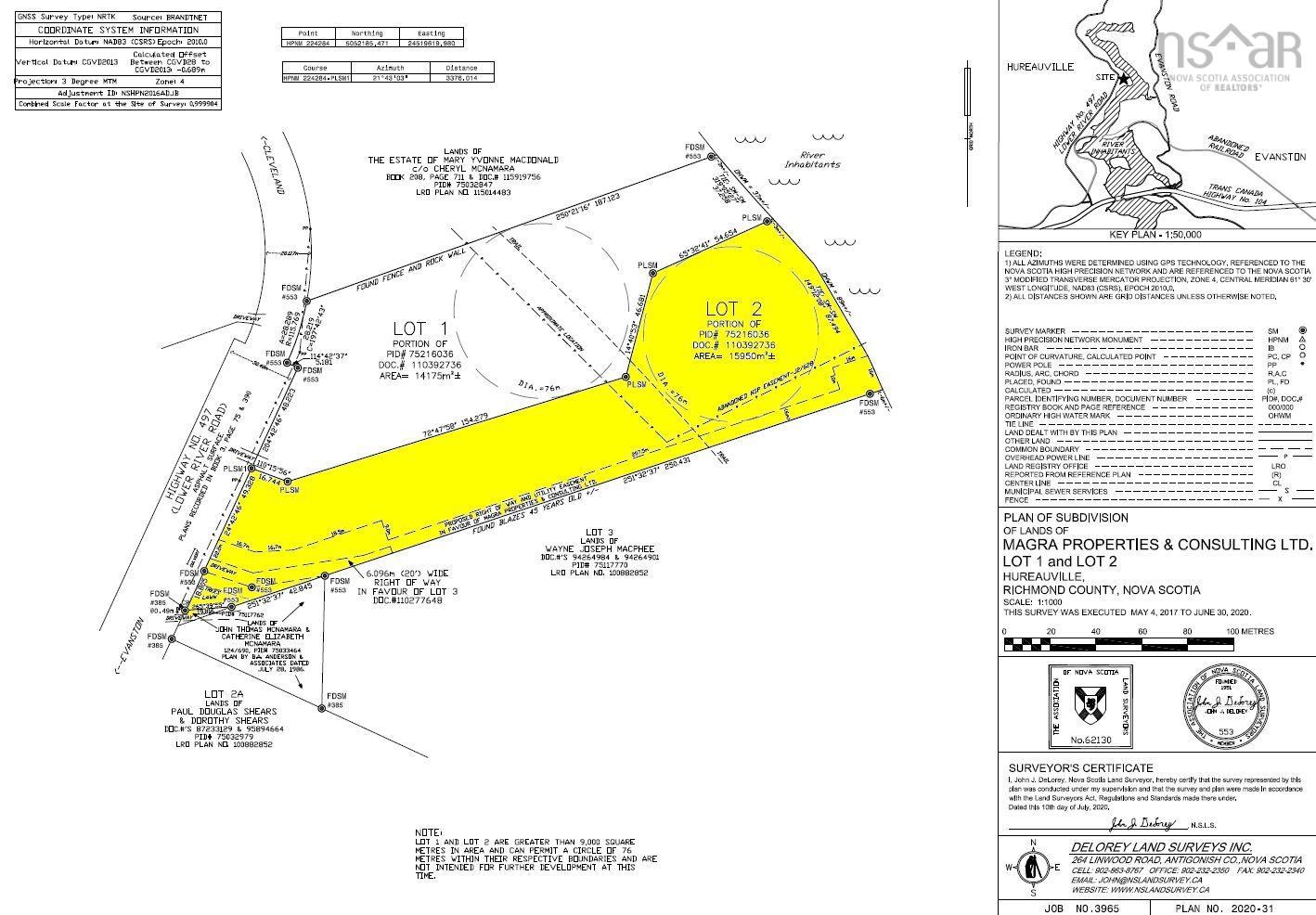 $75,000.00: Lot 2 Lower River Road, Hureauville