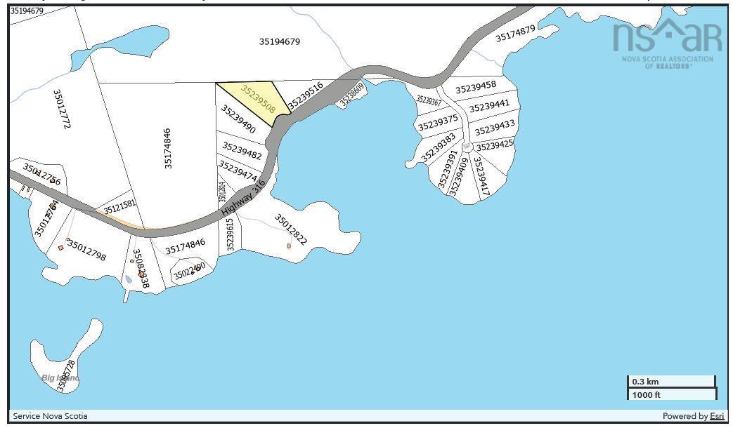 $89,000.00: Lot 14 Hwy 316 (English Harbour), Cole Harbour