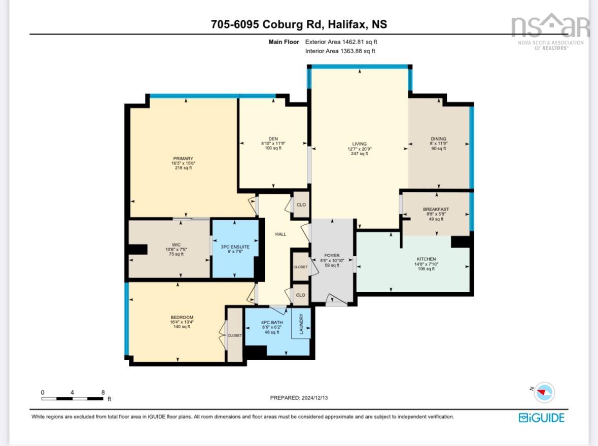 $624,900.00: 705 6095 Coburg Road, Halifax
