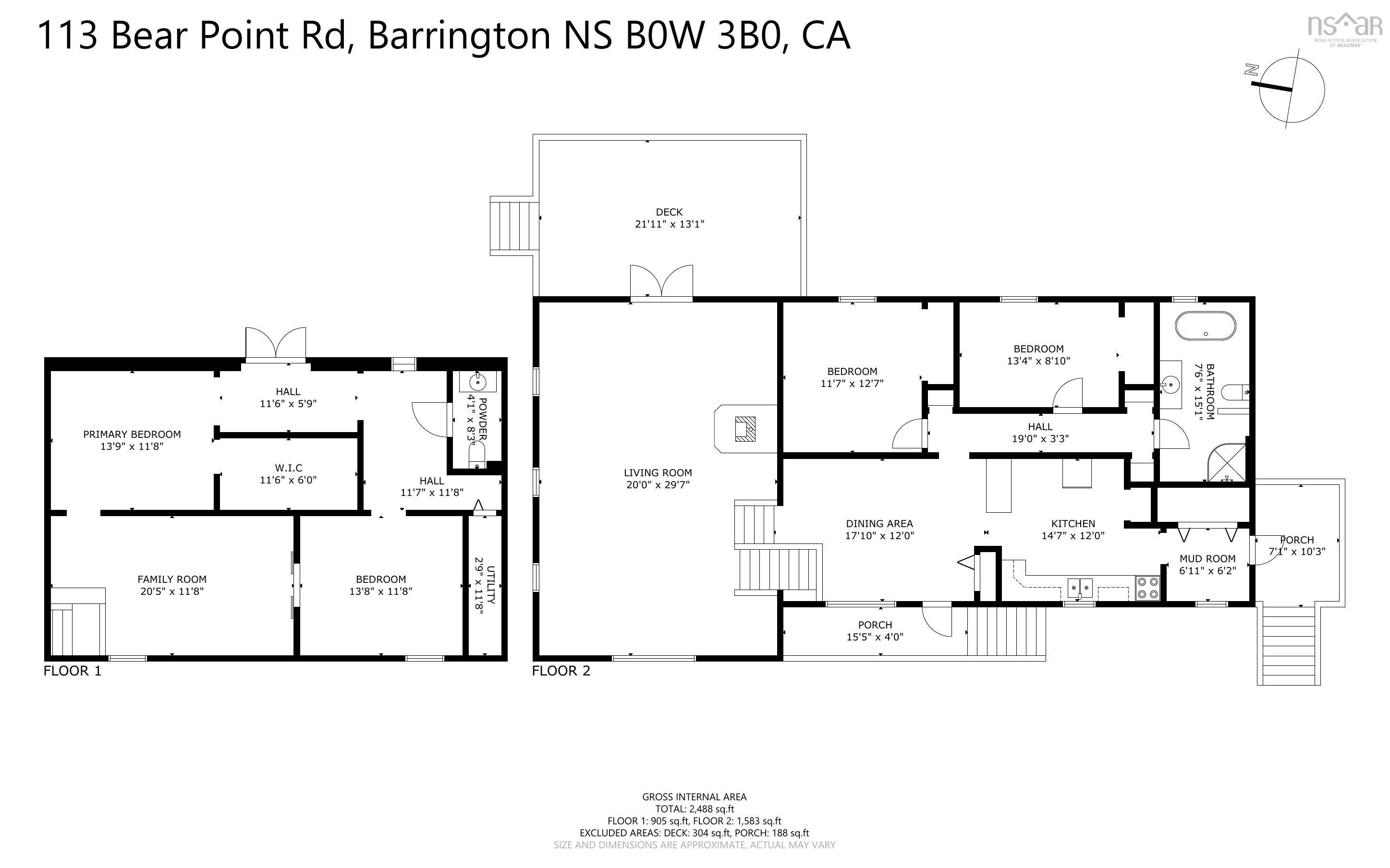 $565,900.00: 113 Bear Point Road, Shag Harbour