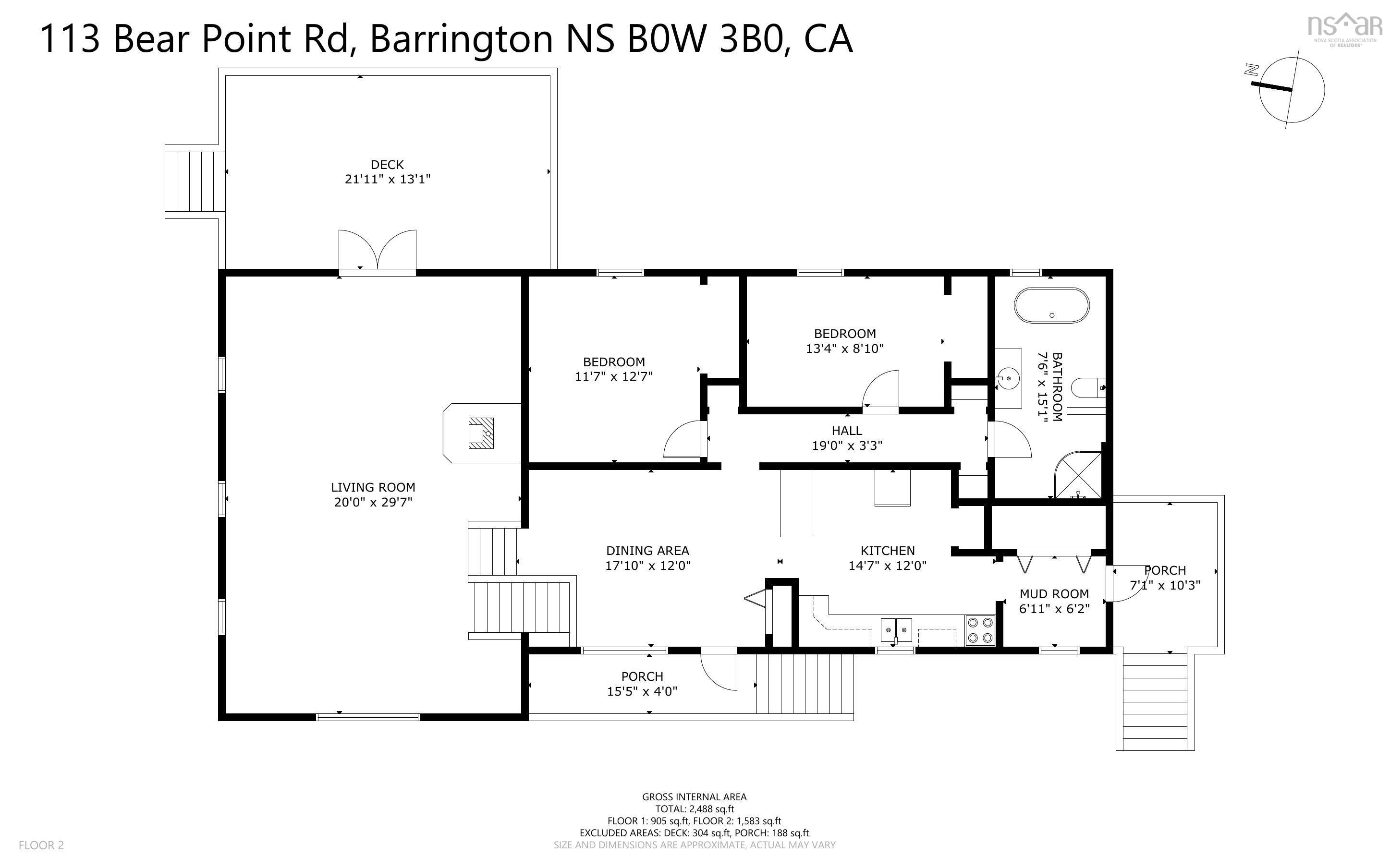 $565,900.00: 113 Bear Point Road, Shag Harbour