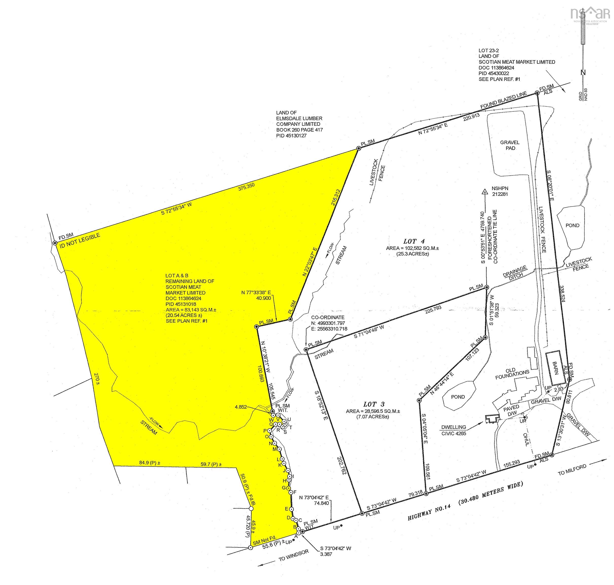 $94,900.00: Lot A&B Highway 14, Upper Rawdon