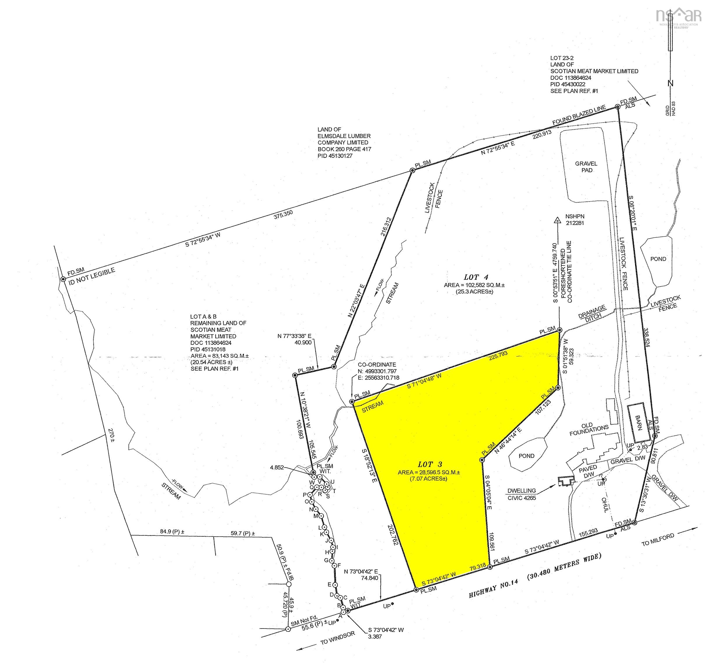 $94,900.00: Lot 3 Highway 14, Upper Rawdon
