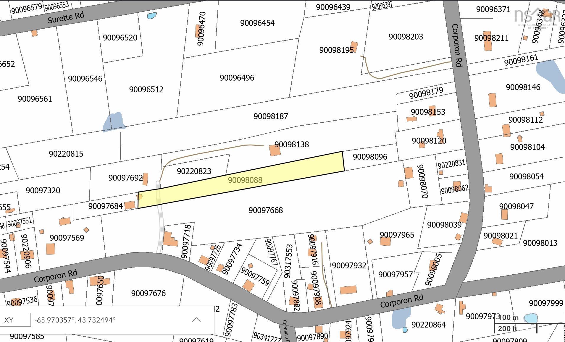 $19,900.00: Lot Corporon Road, Wedgeport